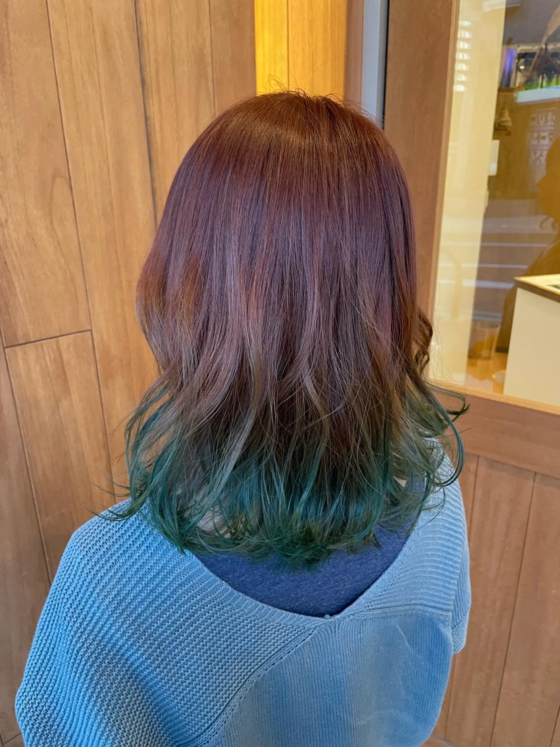 セミロング カット ヘアカラー トリートメント Casetta. もえか🌟のヘアスタイル