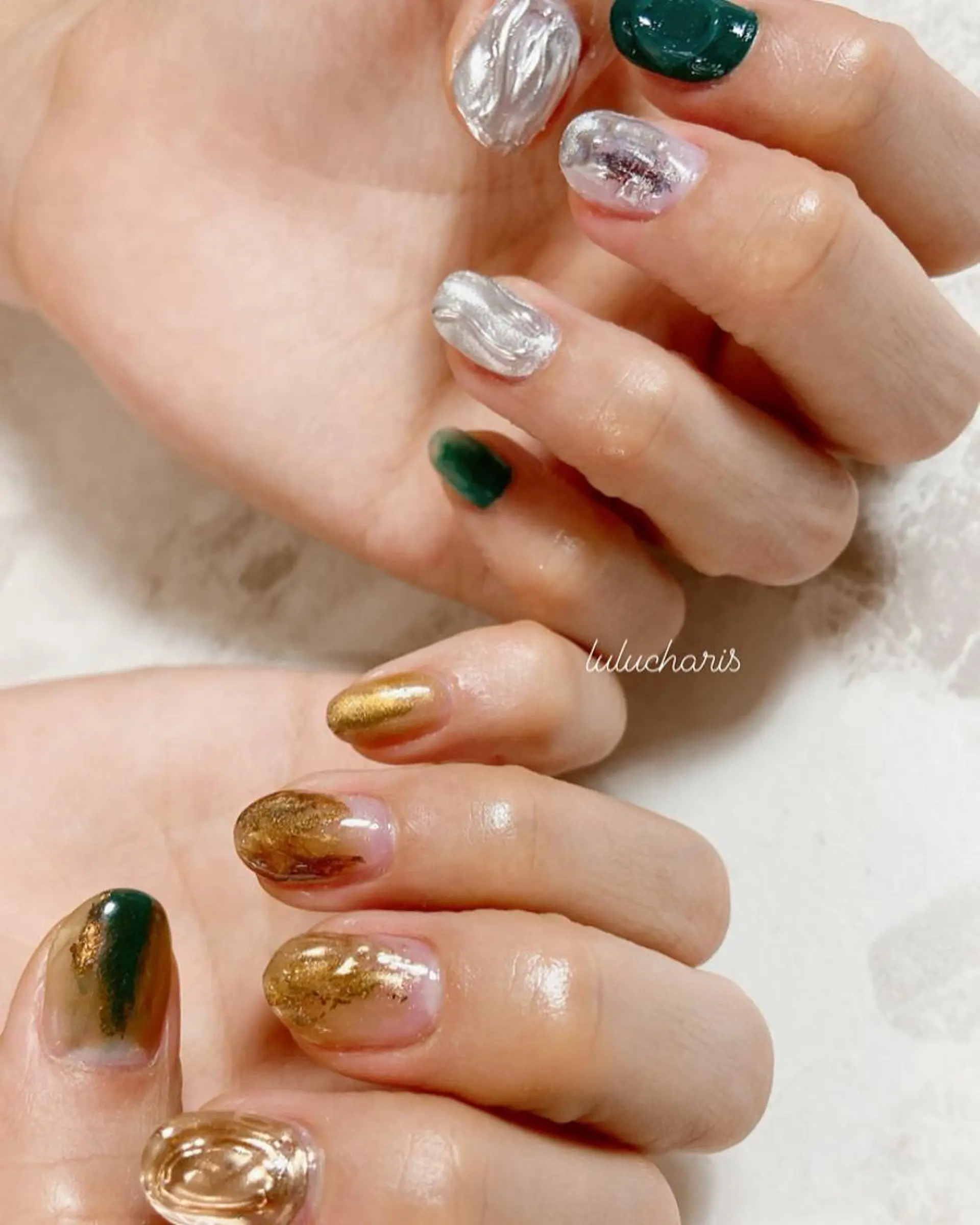 ネイル 持ち込み Lulu charisu所属・lulucharis nailのネイルデザイン