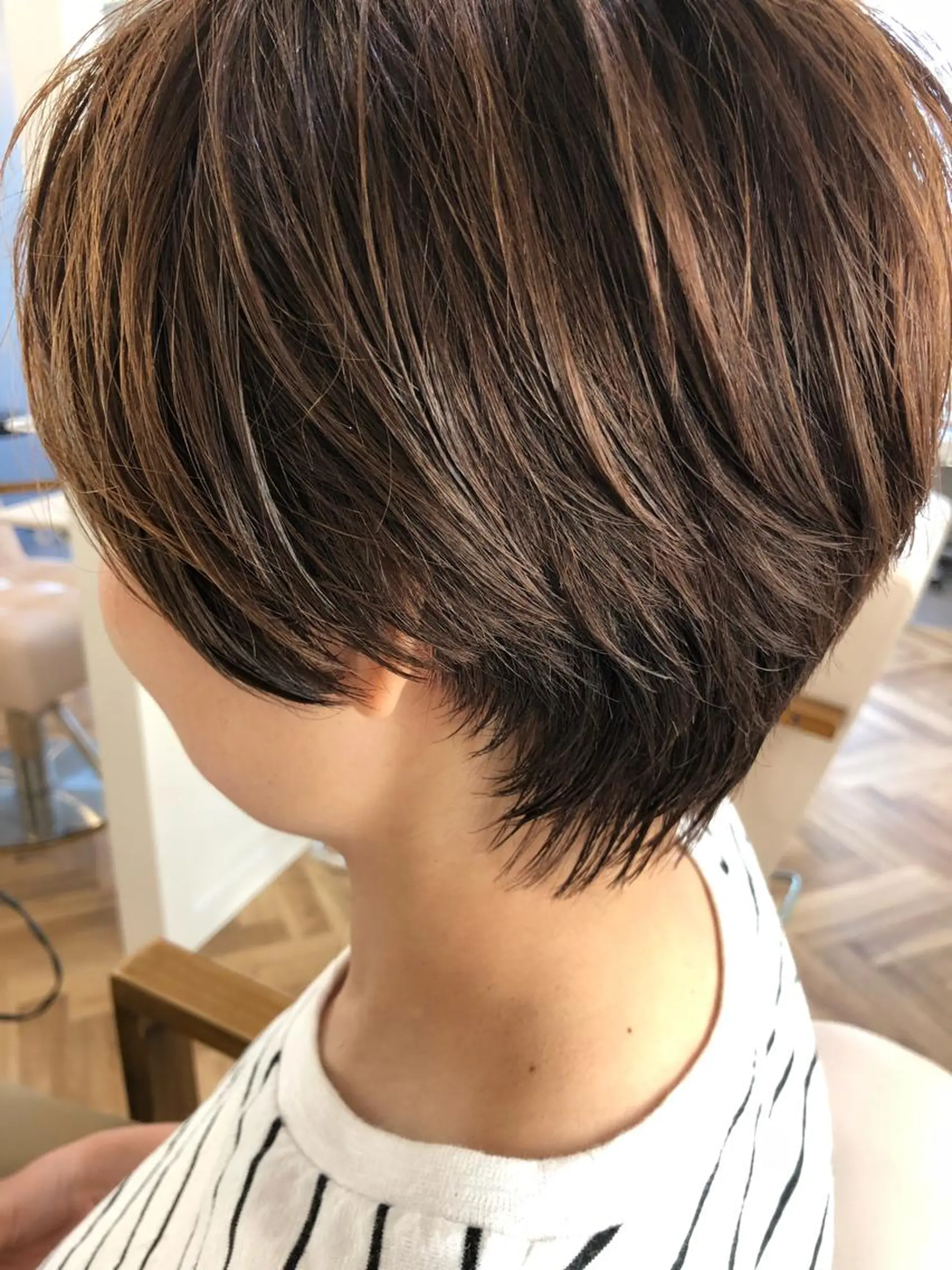 ショート ショートヘア カット ヘアカラー 襟足特化型美容師 🌈ATSUSHIのヘアスタイル