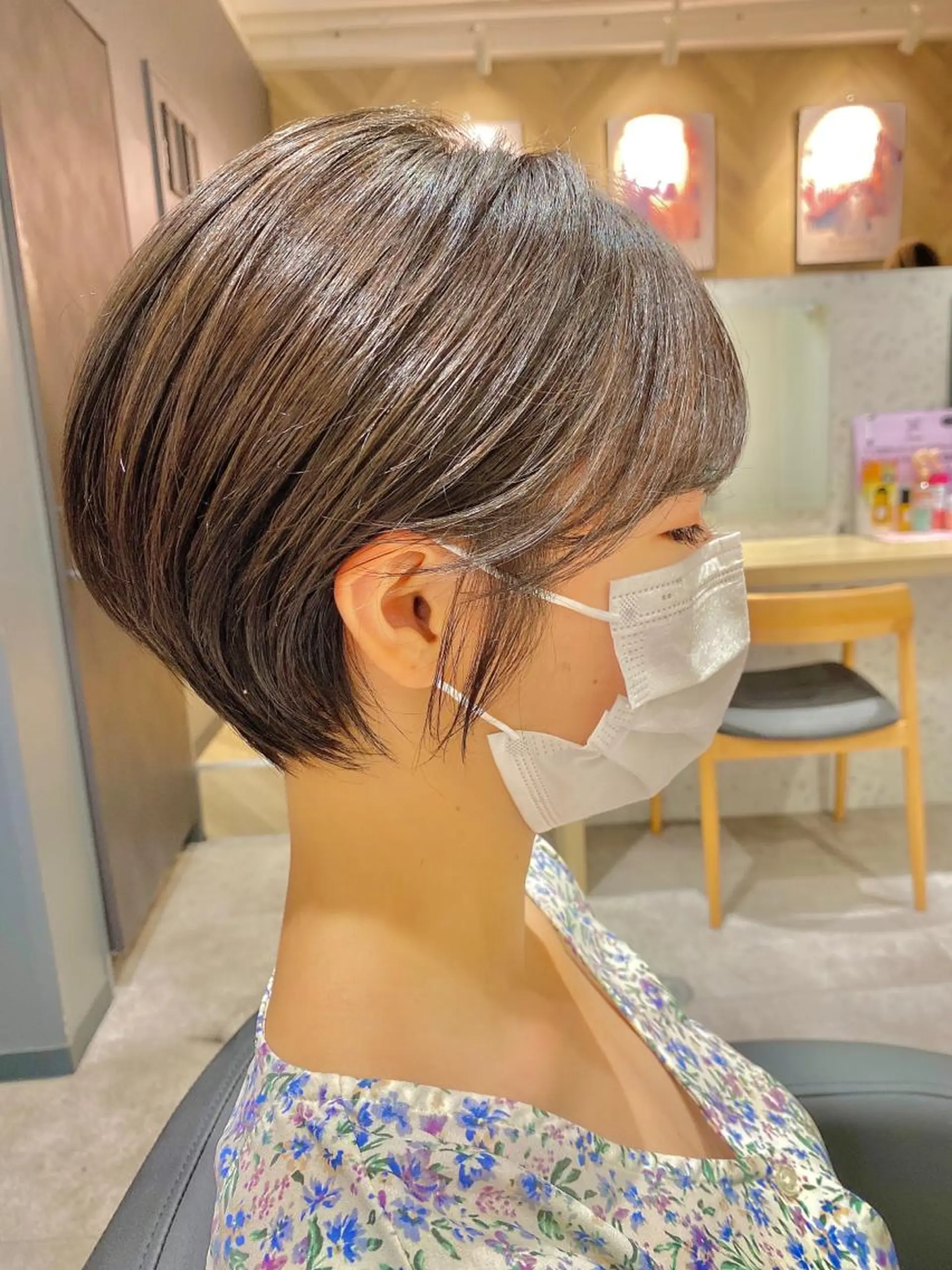 ショート ヘアカラー HARUKI MINATO japan所属・🧡ショートの達人 🧡SHOのヘアスタイル