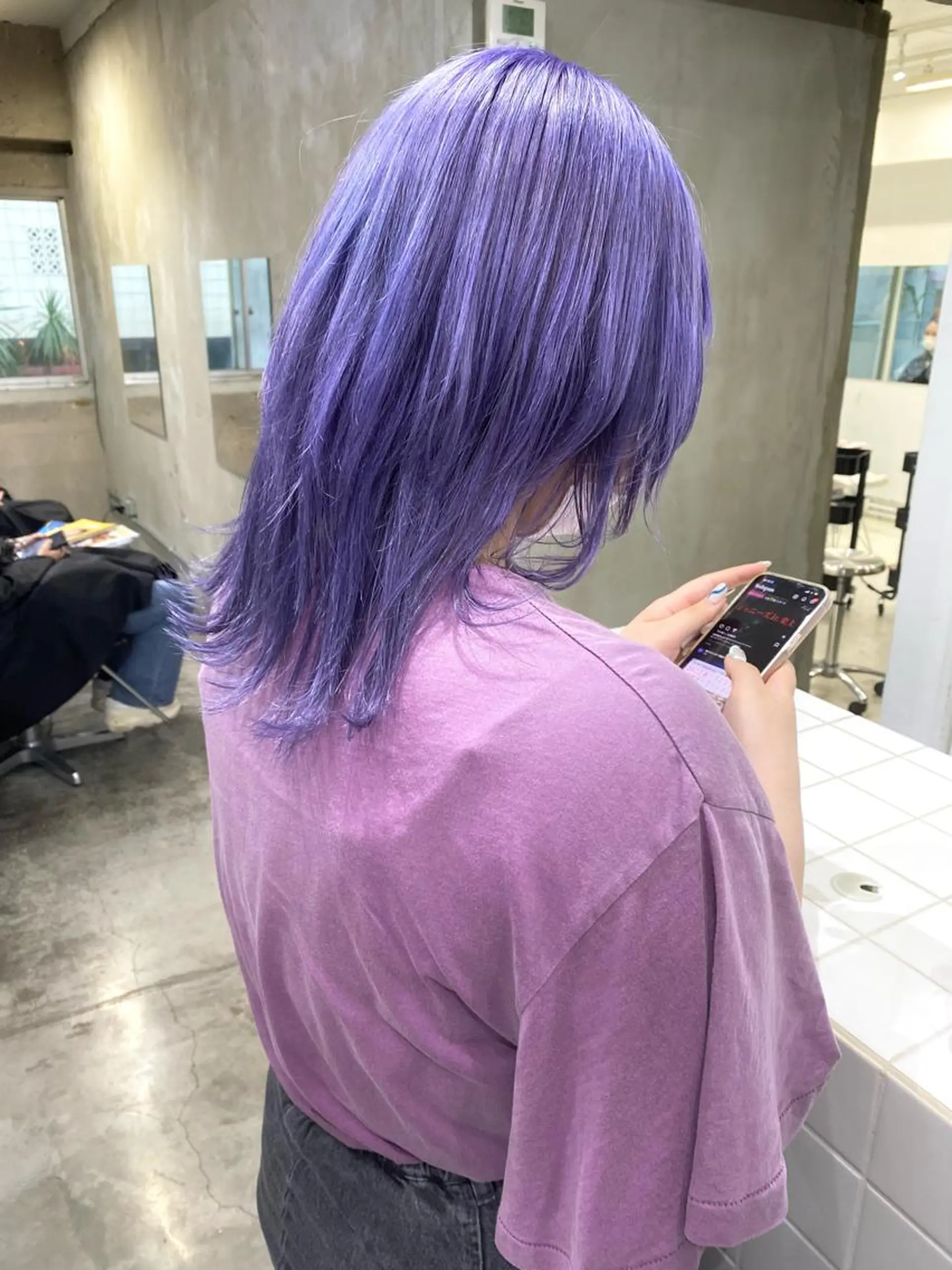 ミディアム カラー ヘアアレンジ メンズ 抜きっぱなしブロンド ササキカズマのヘアスタイル