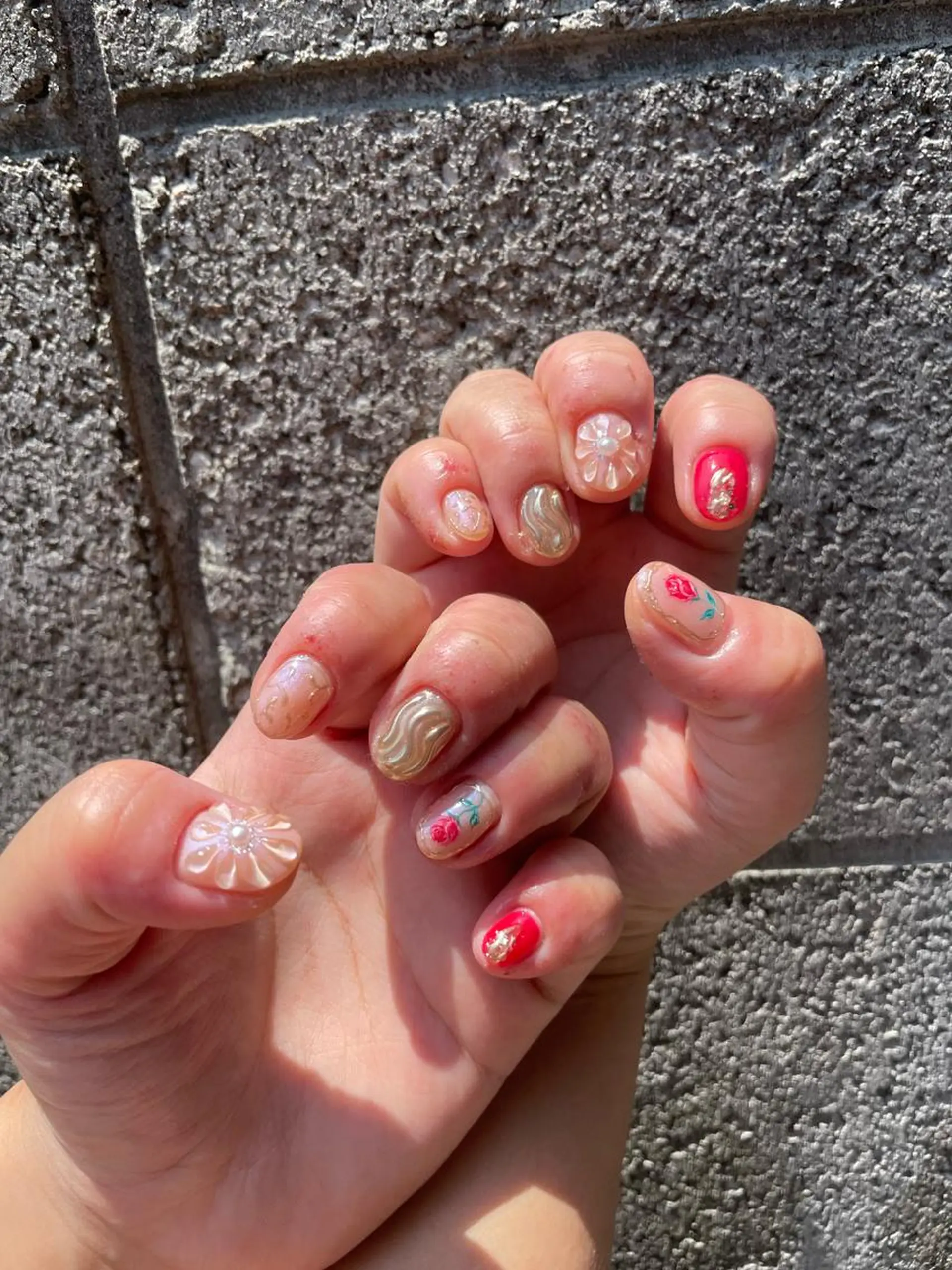 ネイル ハンドネイル 岩山 直子のネイルデザイン