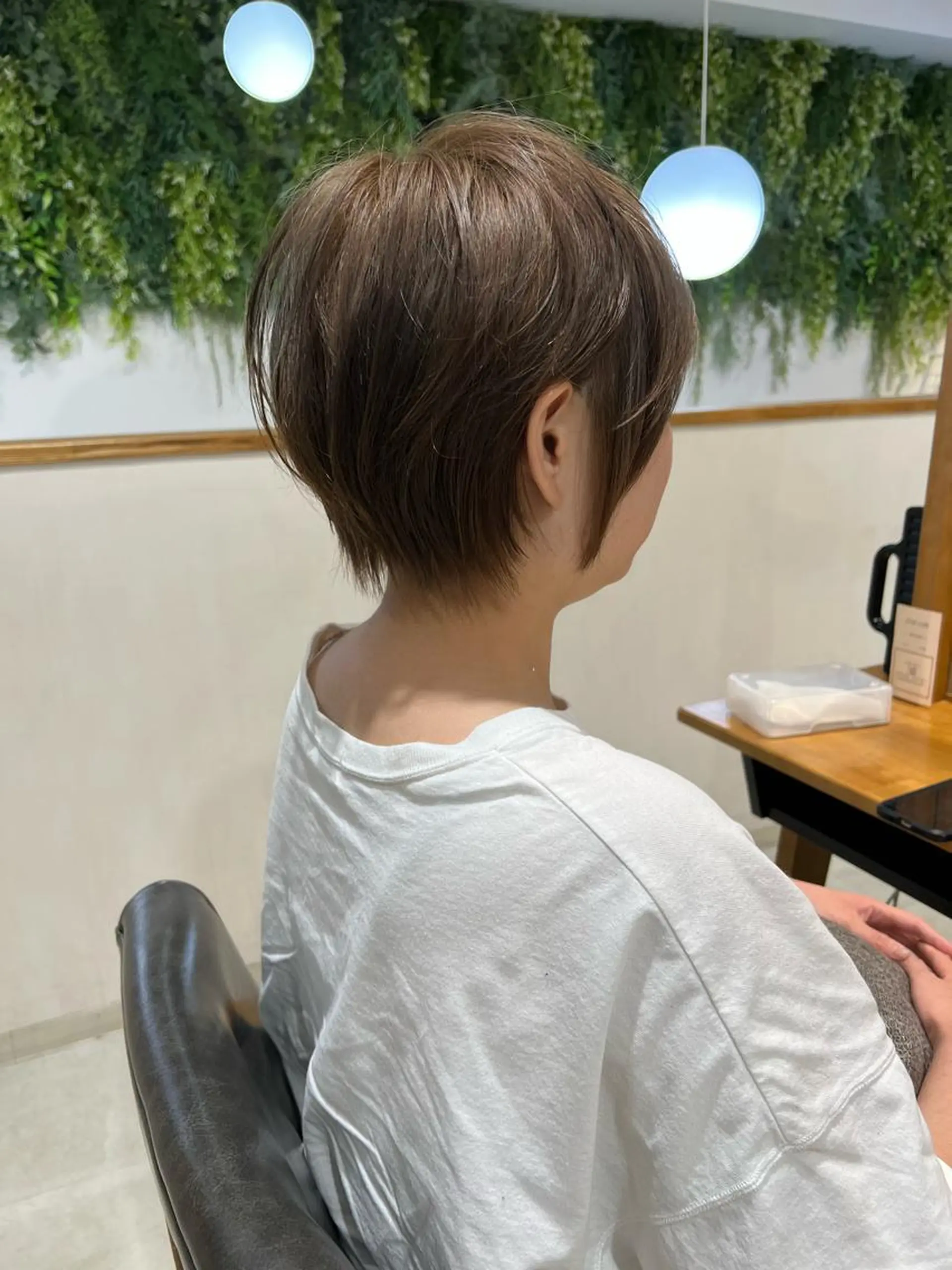 ショート カラー カット ヘアカラー 【韓国　レイヤー 髪質改善✨】かずのヘアスタイル