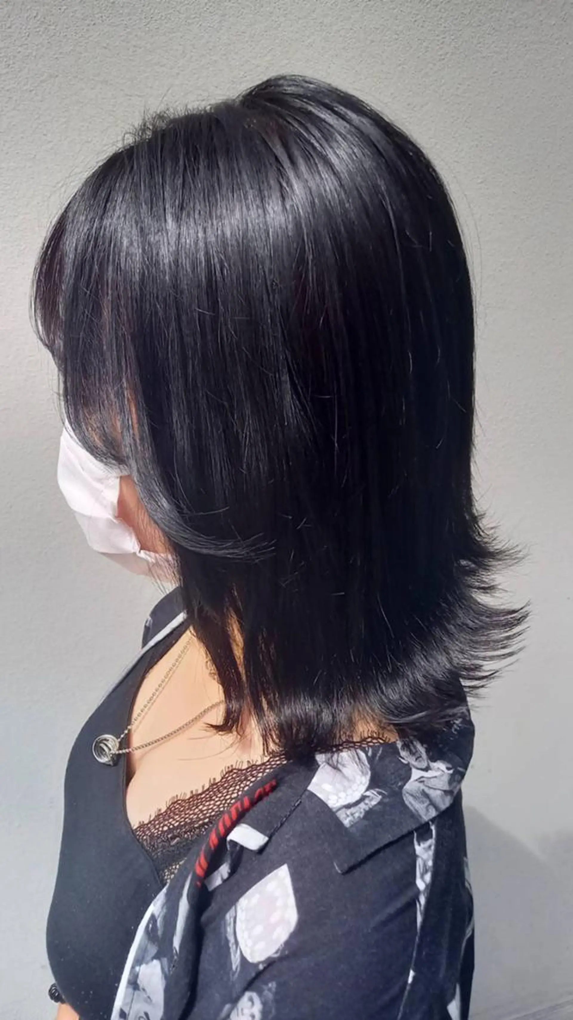 セミロング 外ハネヘア ヘアカラー Anna Lanna表参道所属・⭐髪質改善⭐韓国風 ディレクターＫＯＨのヘアスタイル