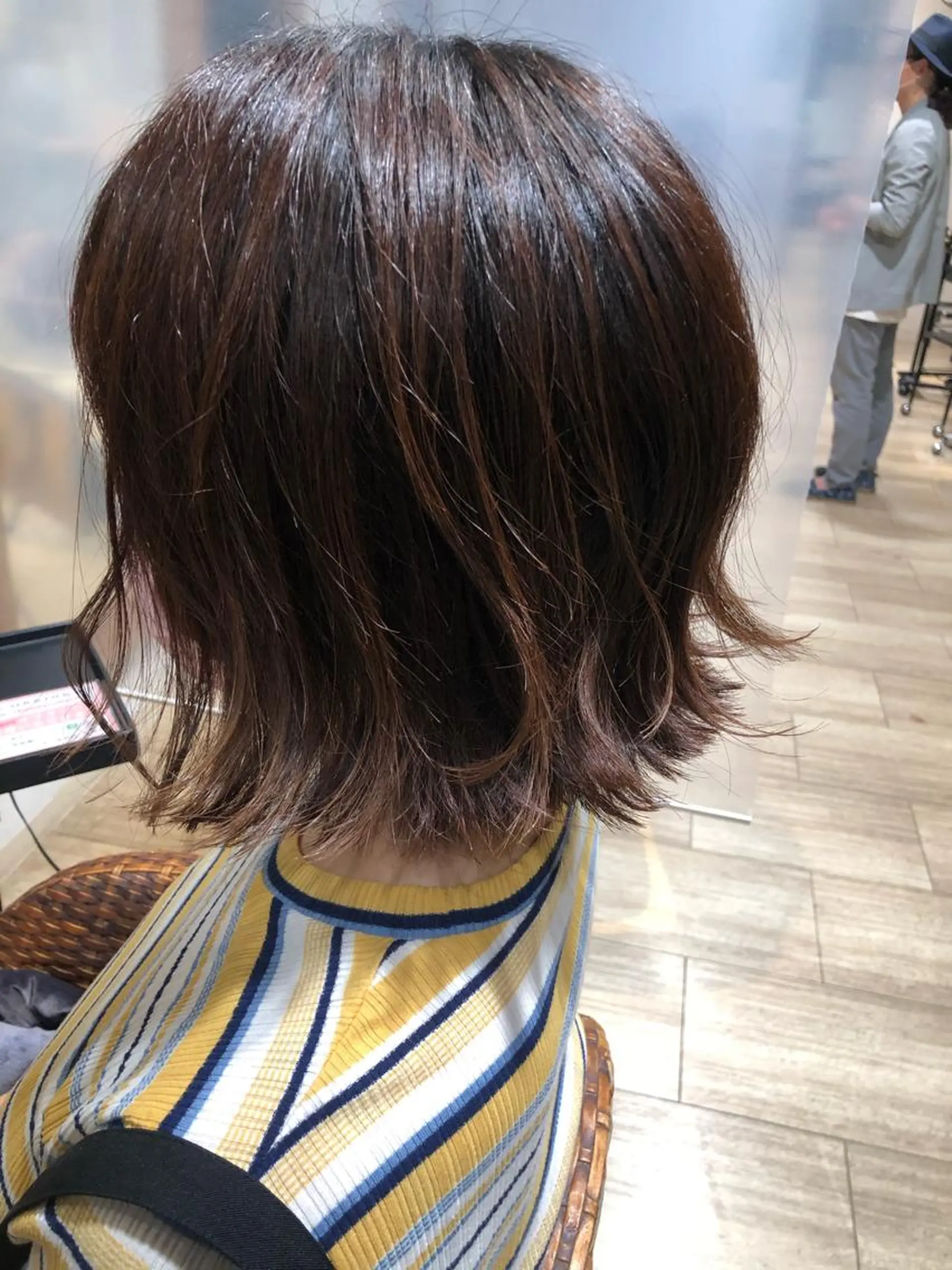 ミディアム カラー メンズパーマ/ スパイキー/神田正紀のヘアスタイル