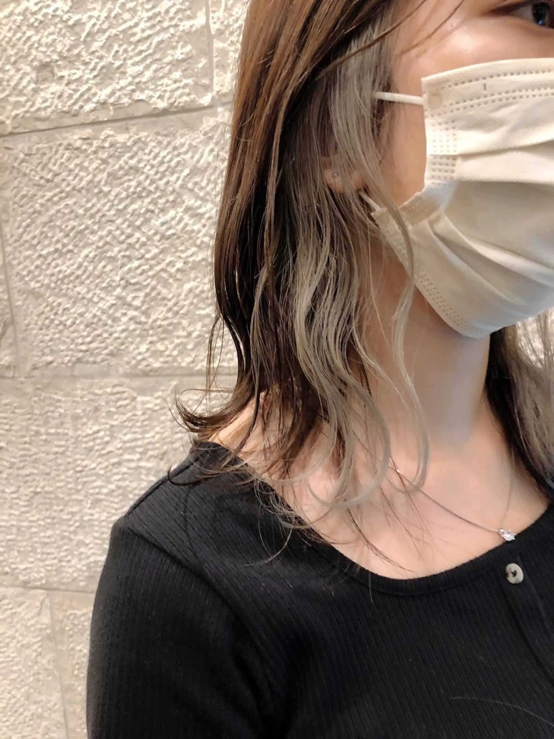 セミロング 【髪質改善カラー】 うるはのヘアスタイル
