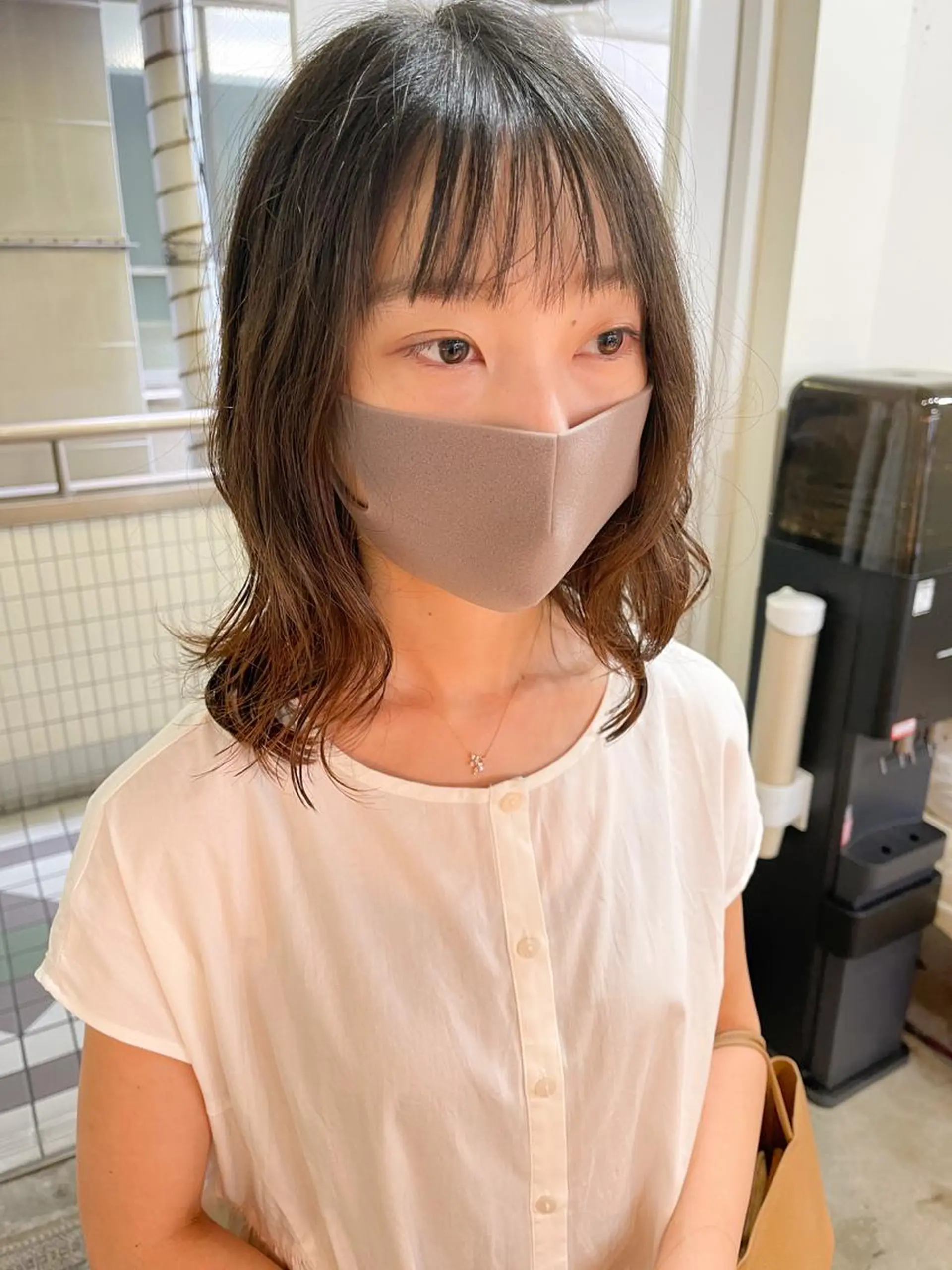 ミディアム パーマ クロエ新宿所属・❏アンニュイパーマ 川原畑 拓也❏のヘアスタイル