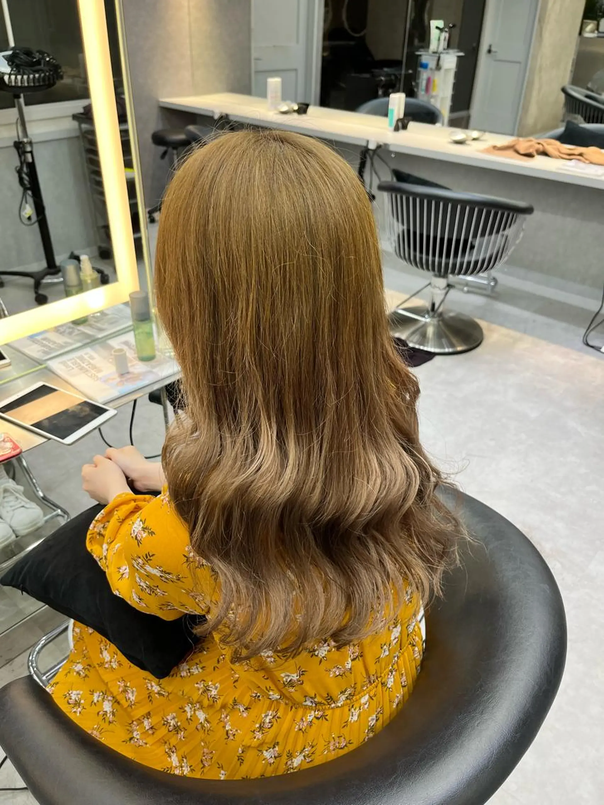 ロング 池袋/似合わせ/縮毛 髪質改善【ugen】のヘアスタイル