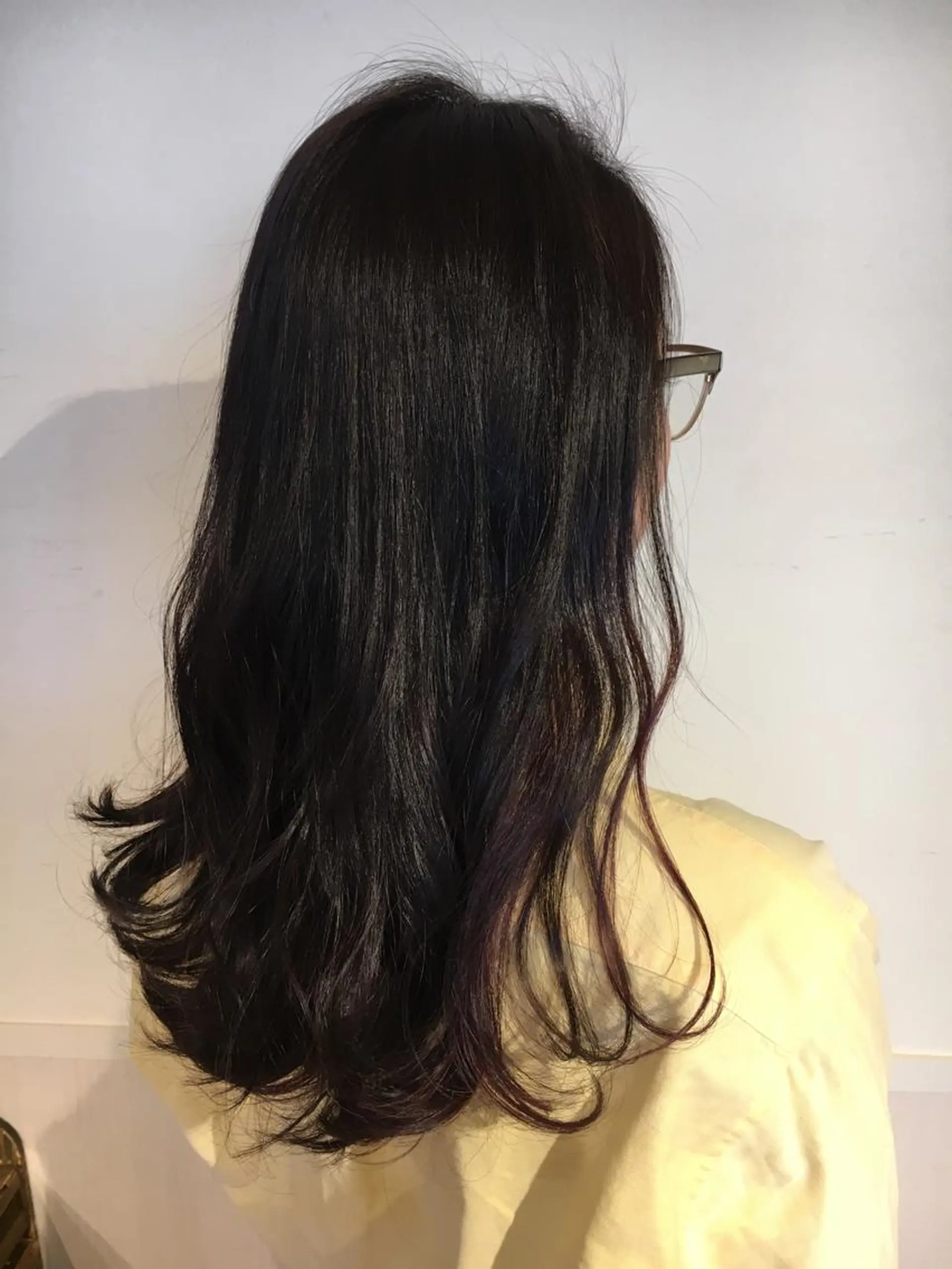 セミロング パーマ 野崎 ひかりのヘアスタイル