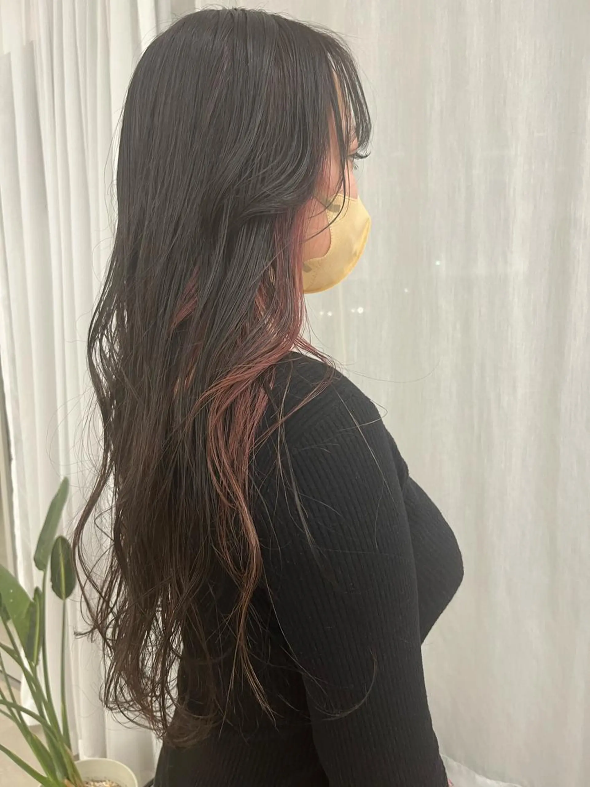 カラー 瀬長なおみ U too e'sのヘアスタイル