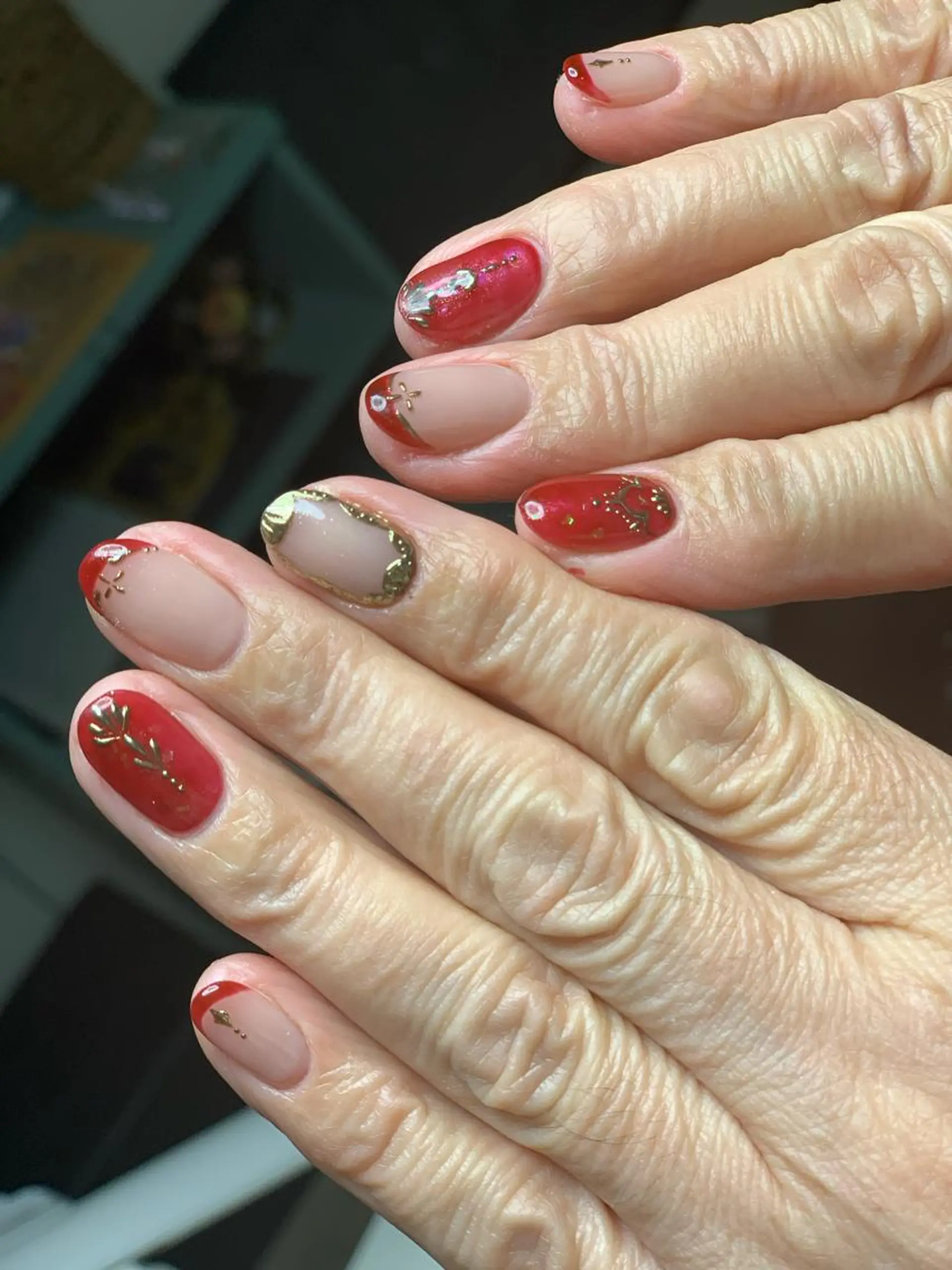 ネイル ハンドネイル 大崎 奈々のネイルデザイン