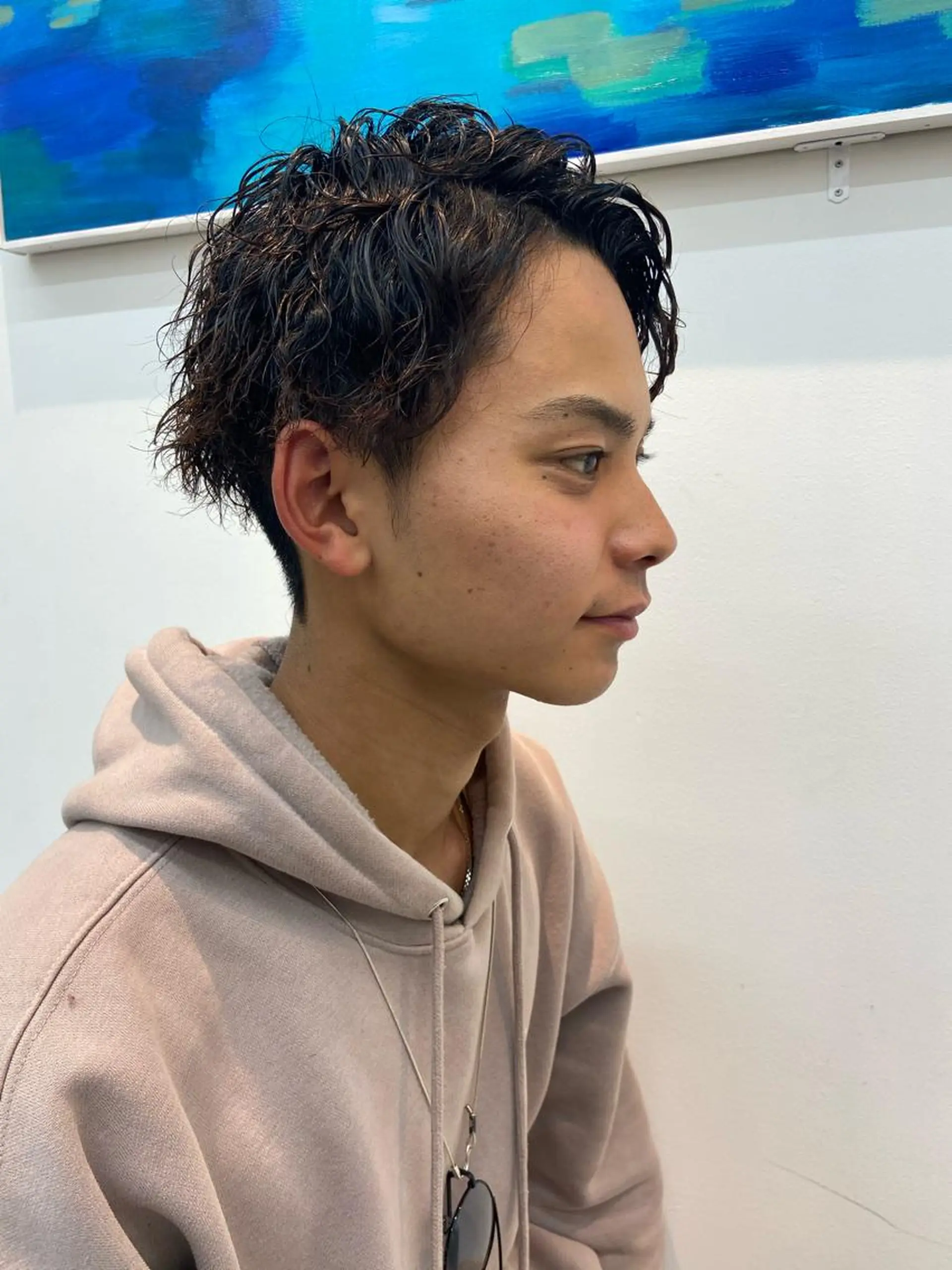 メンズ メンズパーマ 淺谷 美紀のヘアスタイル