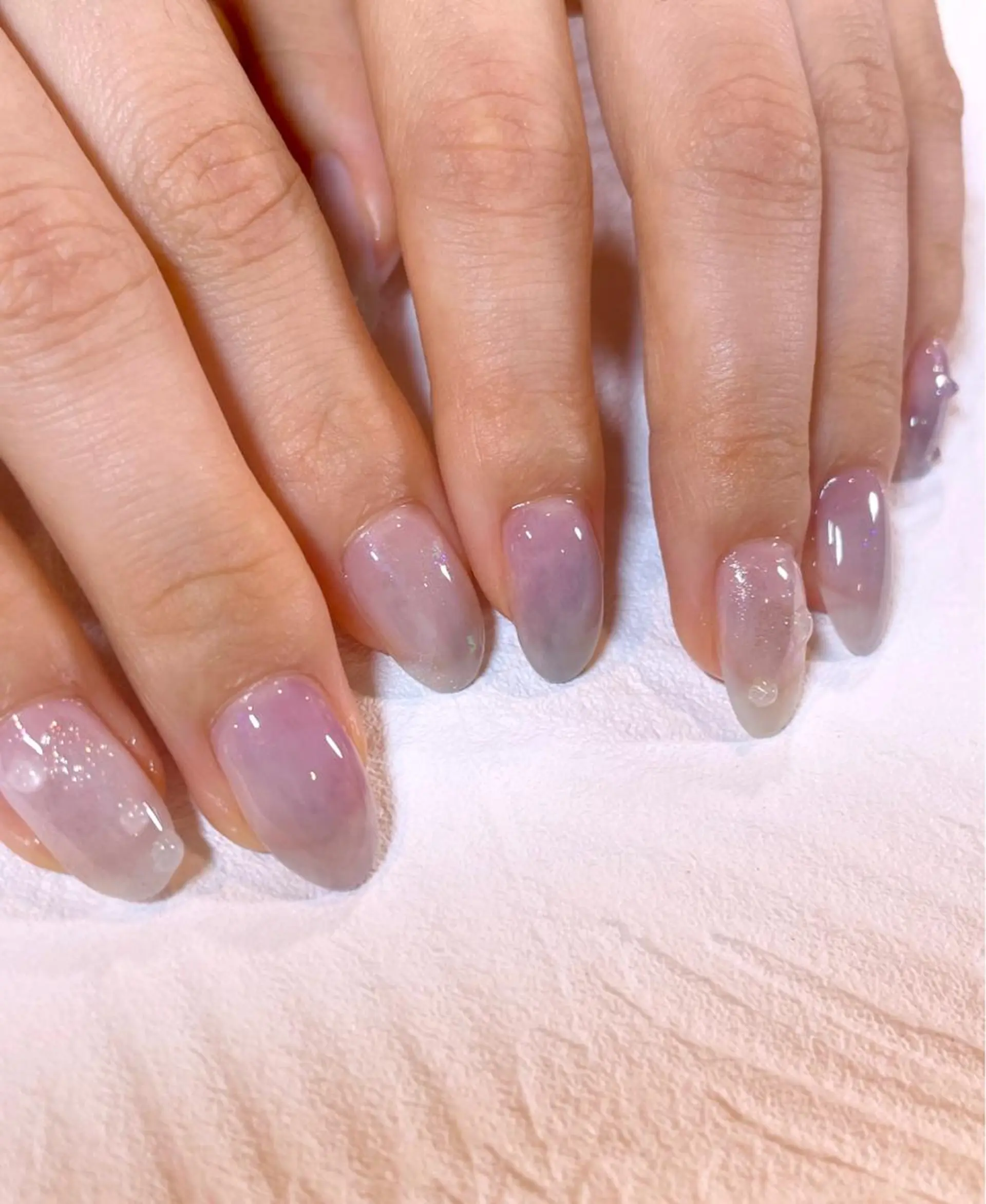ネイル アートネイル キラキラネイル マグネットネイル ニュアンスネイル PRIMO パラジェル/マツパのマツエク・マツパデザイン