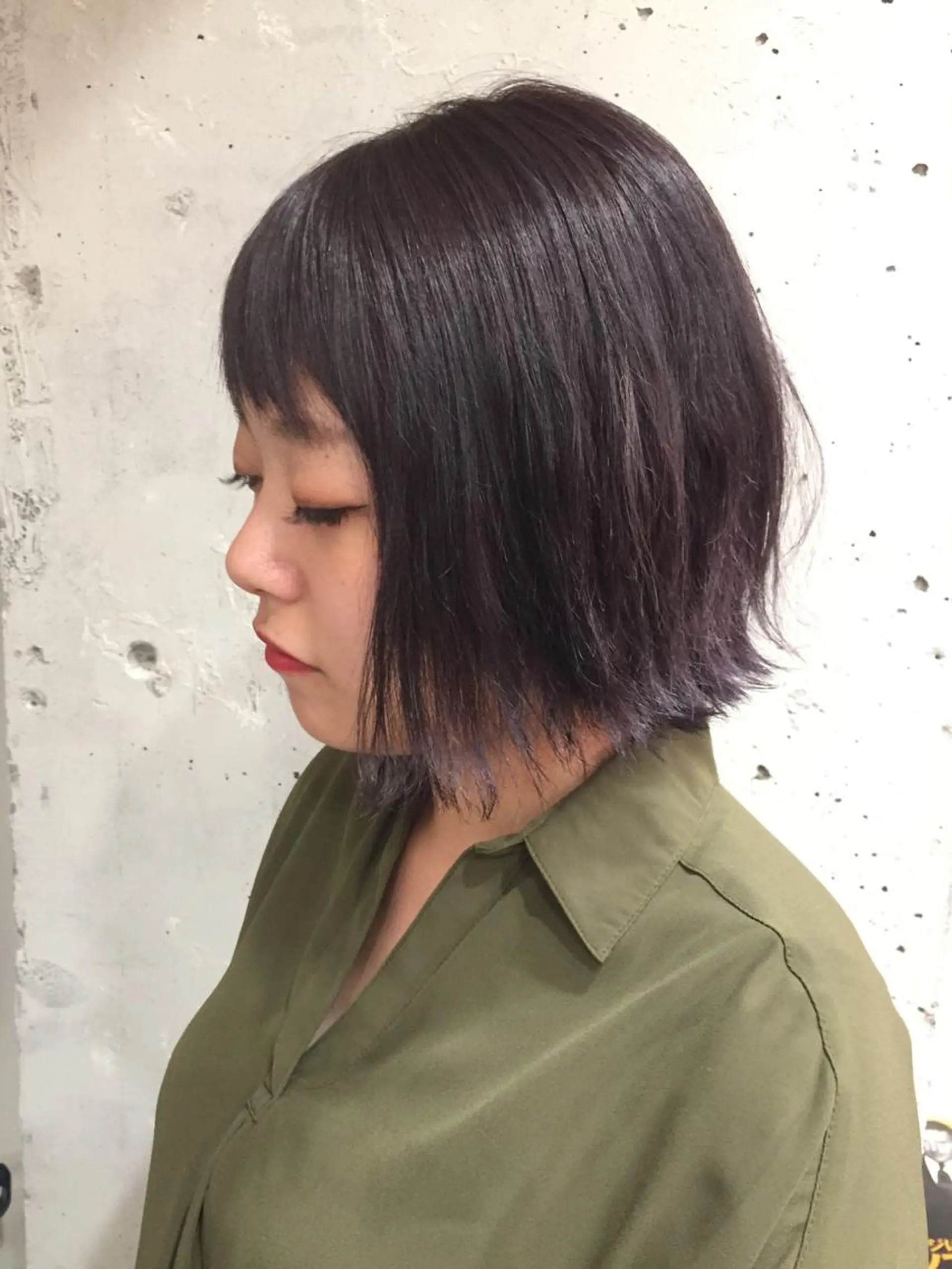 ミディアム to heart 十三店所属・ユ イのヘアスタイル