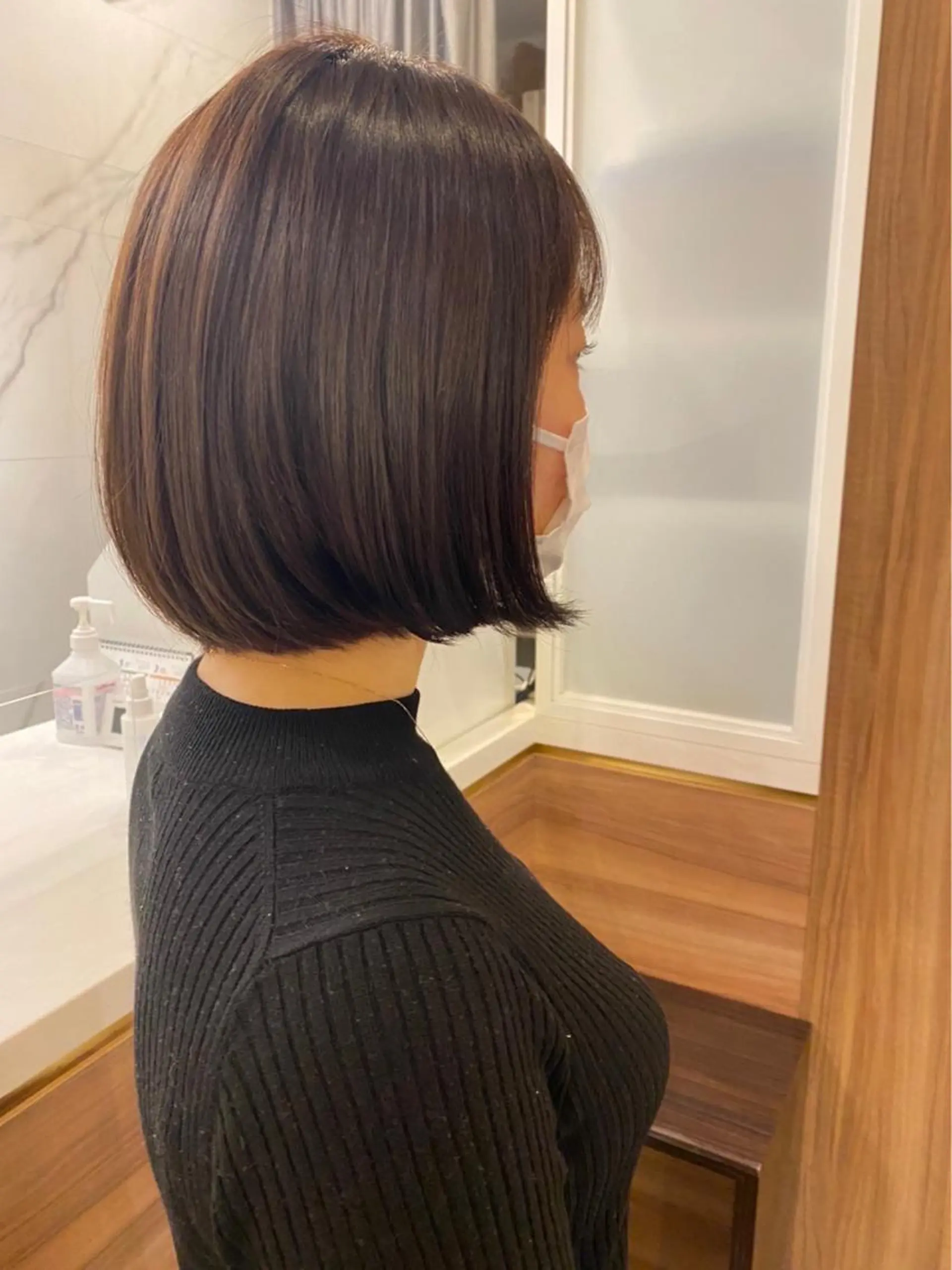 ショート カラー ヘアアレンジ 穂乃香 ショートパーマ☘️のヘアスタイル