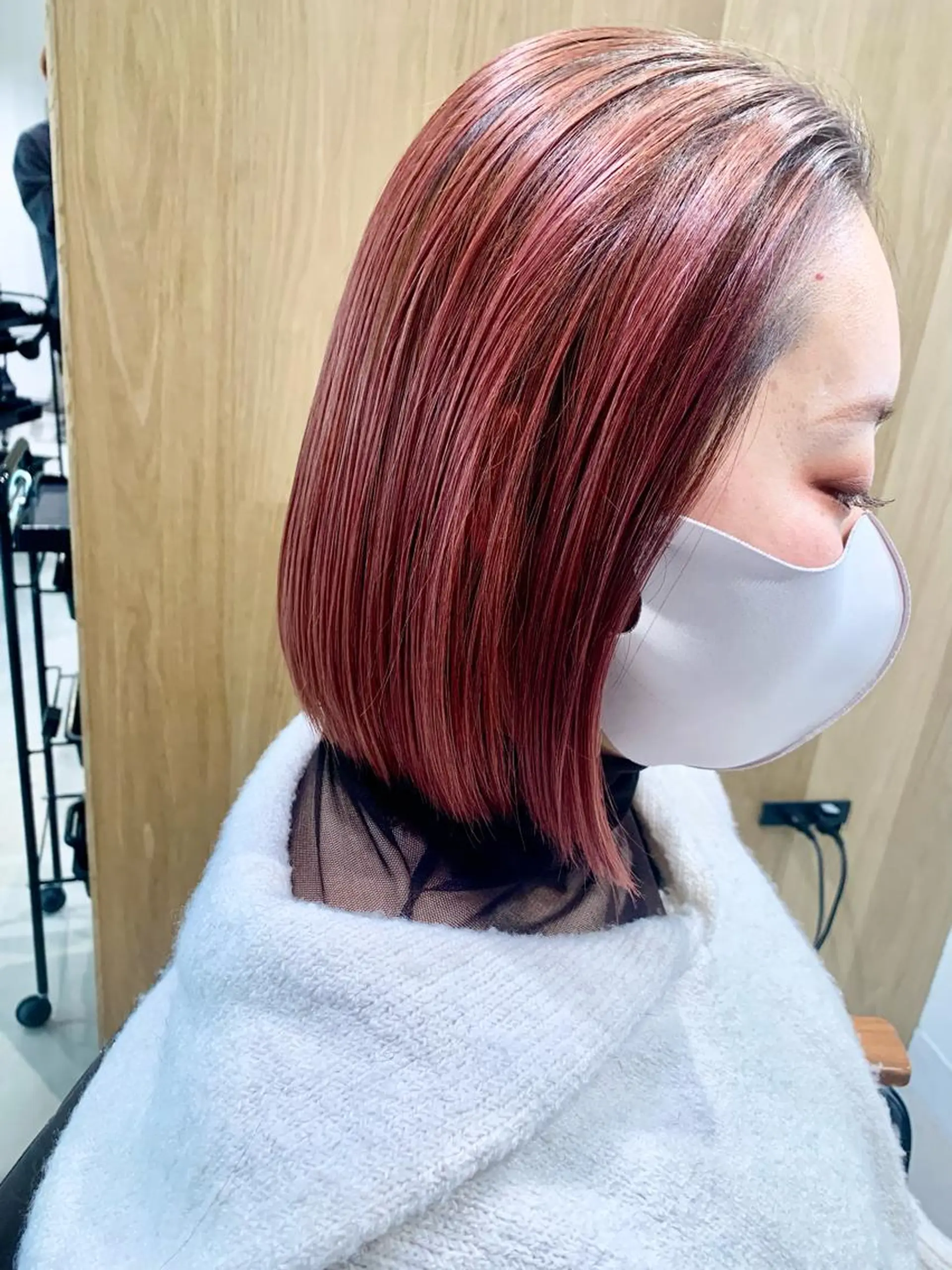 ショート カラー 藤野なつえ ナチュラルのヘアスタイル