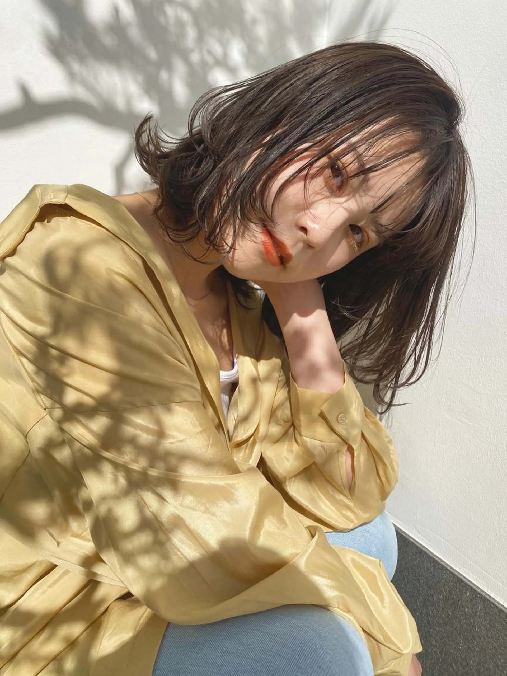 ミディアム カラー ♡manami ♡のヘアスタイル