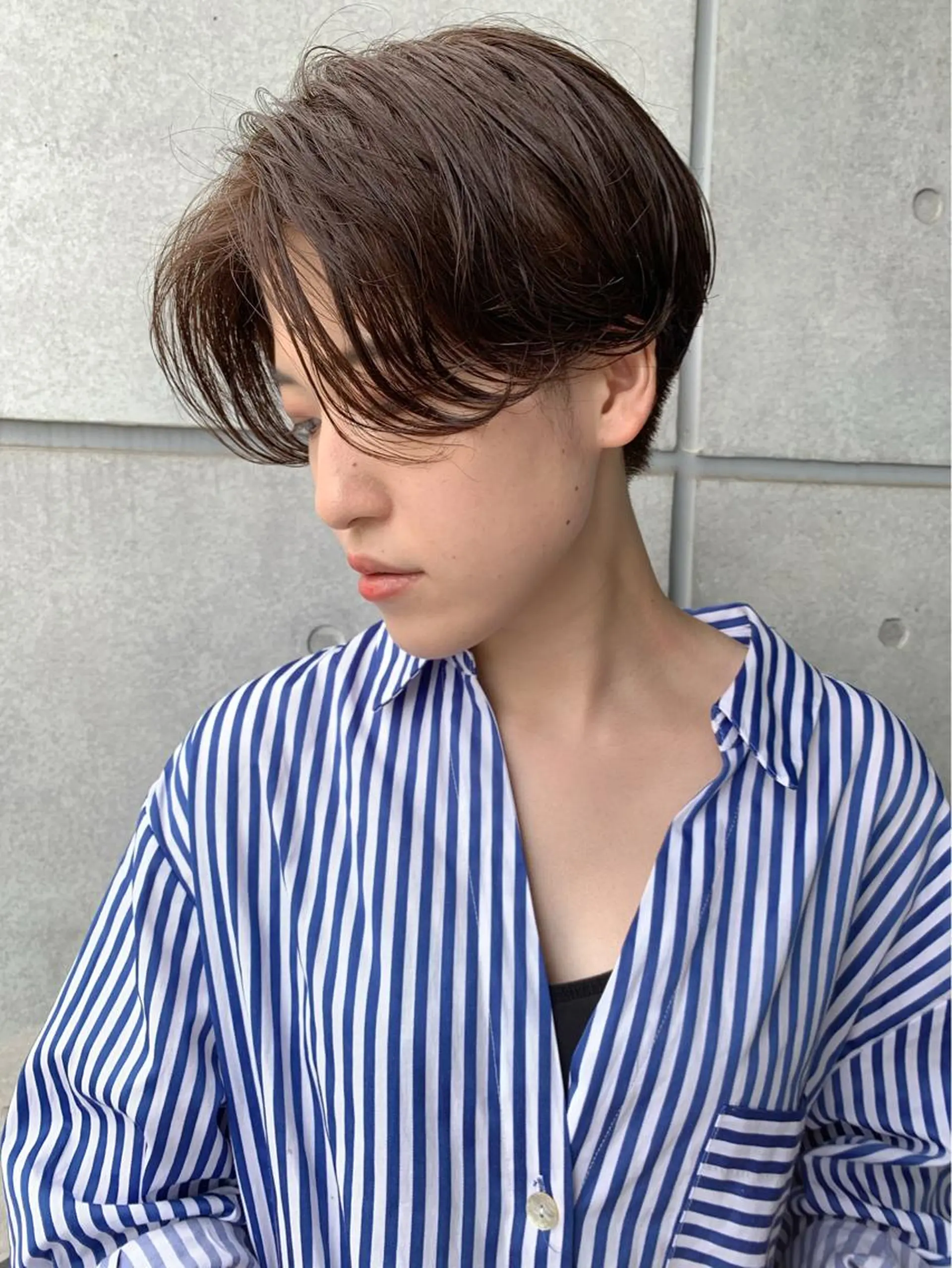 ショート ハンサムショート ショートヘア ヘアカラー オシャレ髪✔️ 店長オオキアキヒロのヘアスタイル