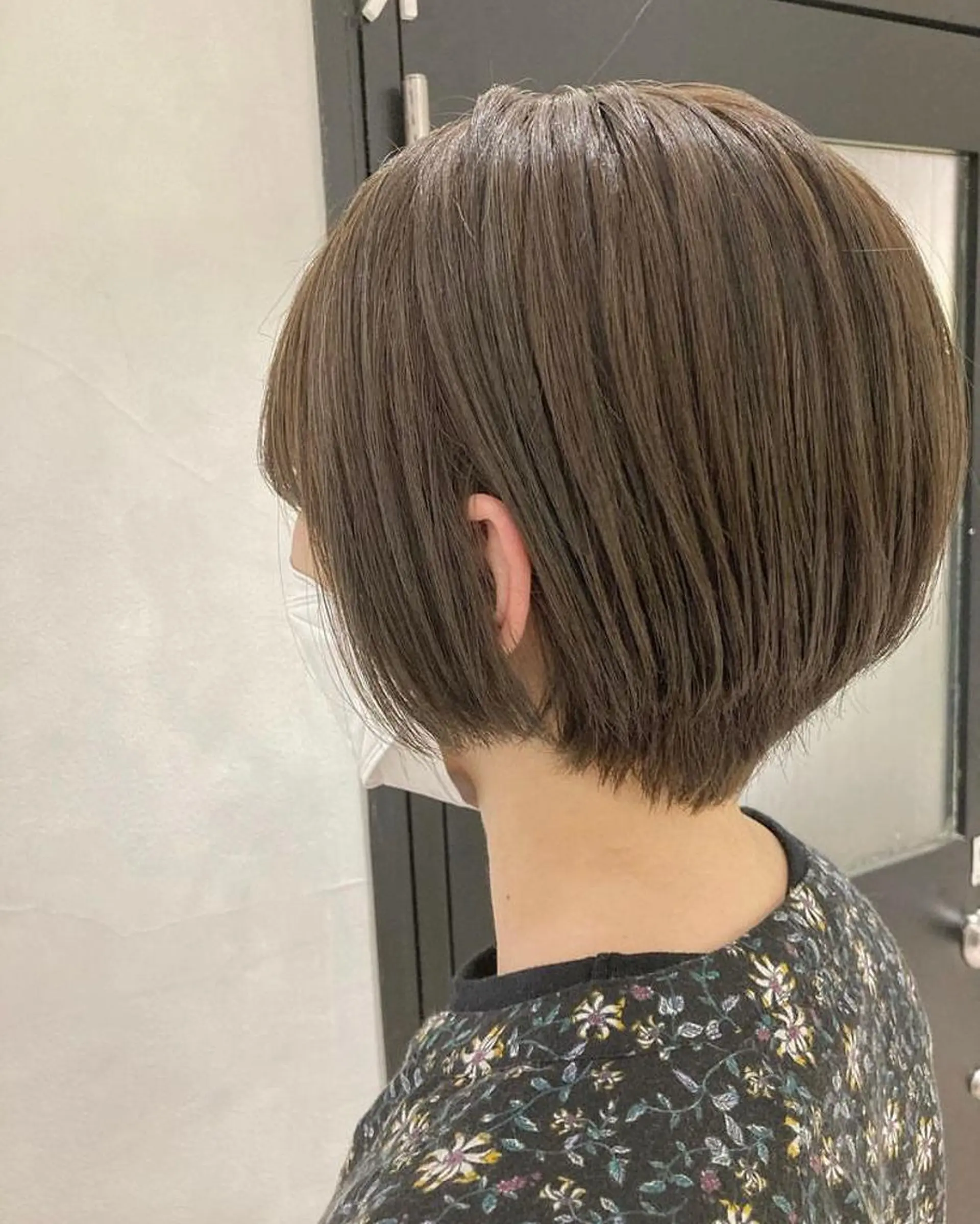 ショート カラー ヘアアレンジ ショートボブ ボブ くびれヘア ショートヘア エグチ アキラのヘアスタイル