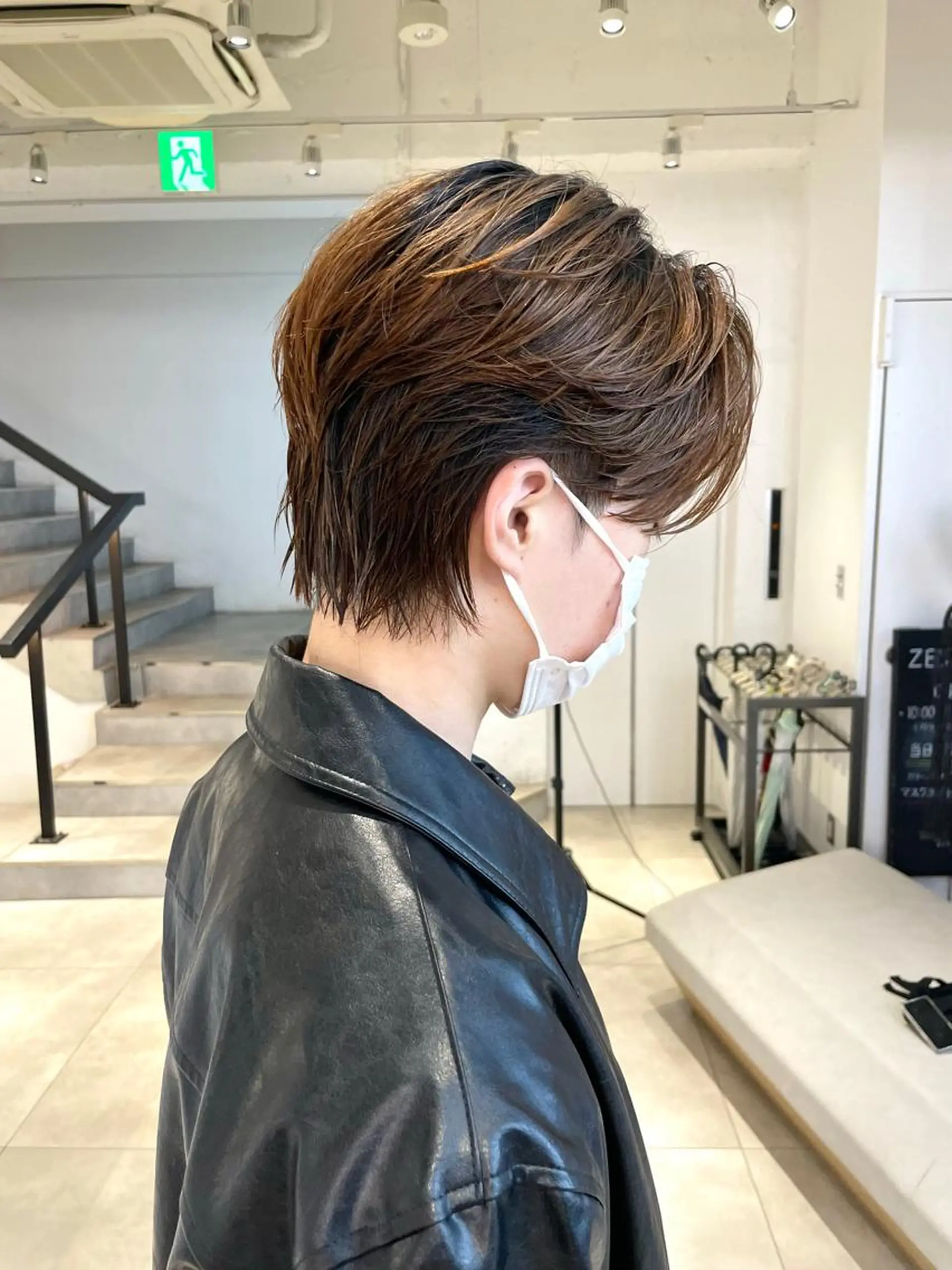 ショート パーマ メンズ カット パーマ 🇰🇷カルマパーマ kaito🇰🇷のヘアスタイル
