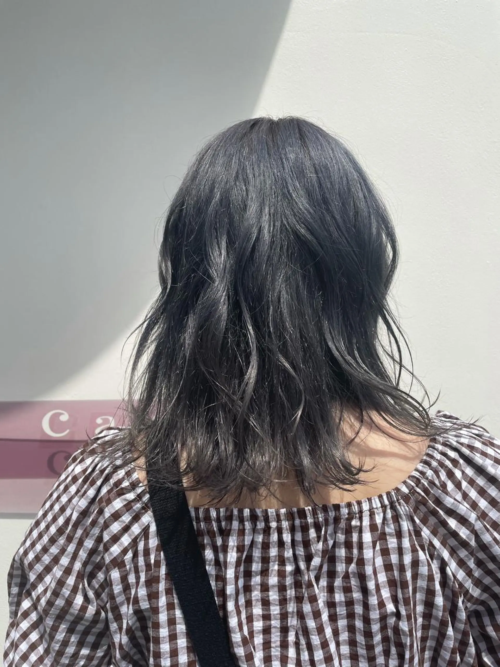 ミディアム ヘアアレンジ aini　大阪上本町店所属・芥川 未優のヘアスタイル