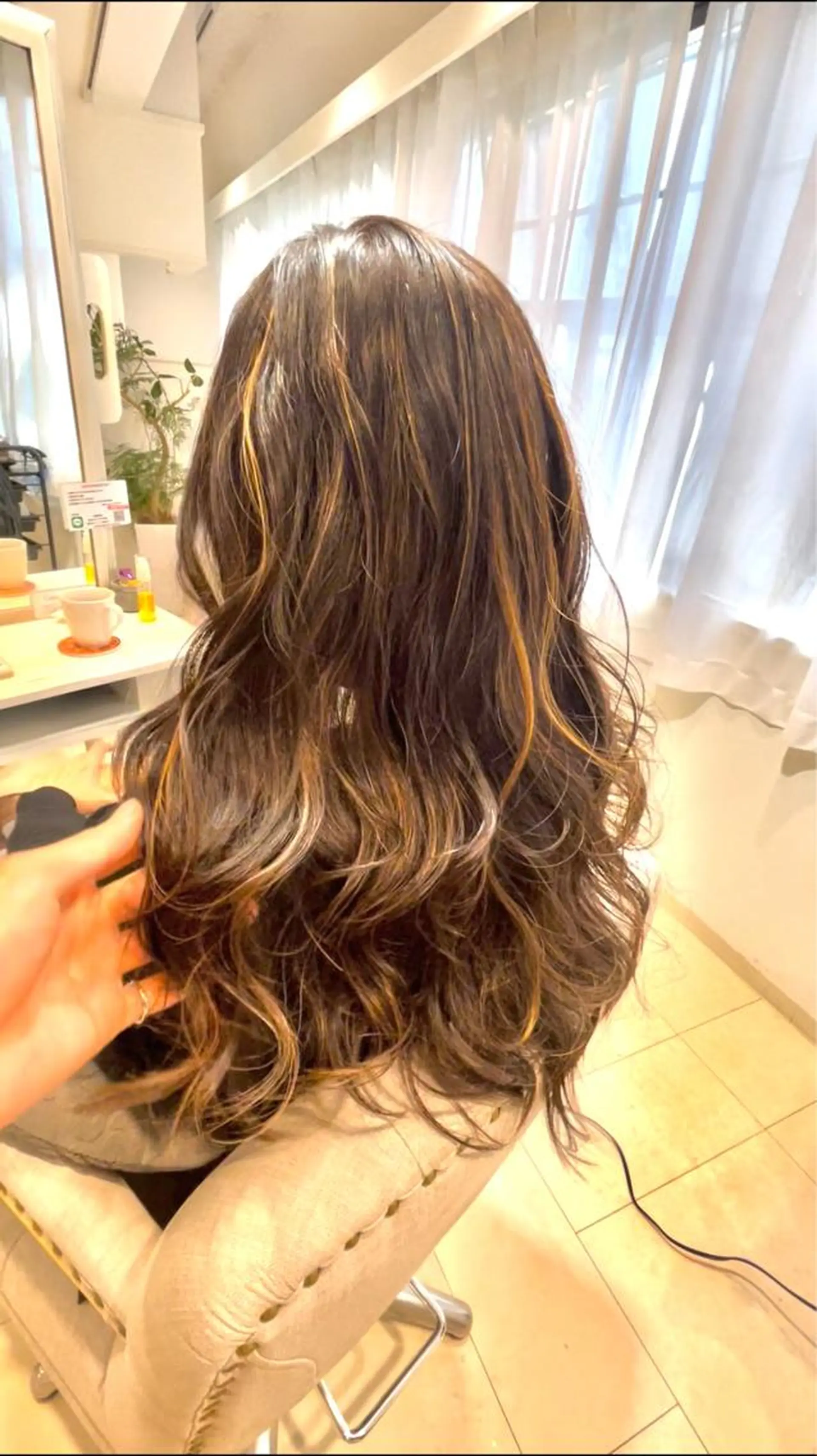 セミロング ハイライト Arbre et chimie所属・高橋 弘二のヘアスタイル