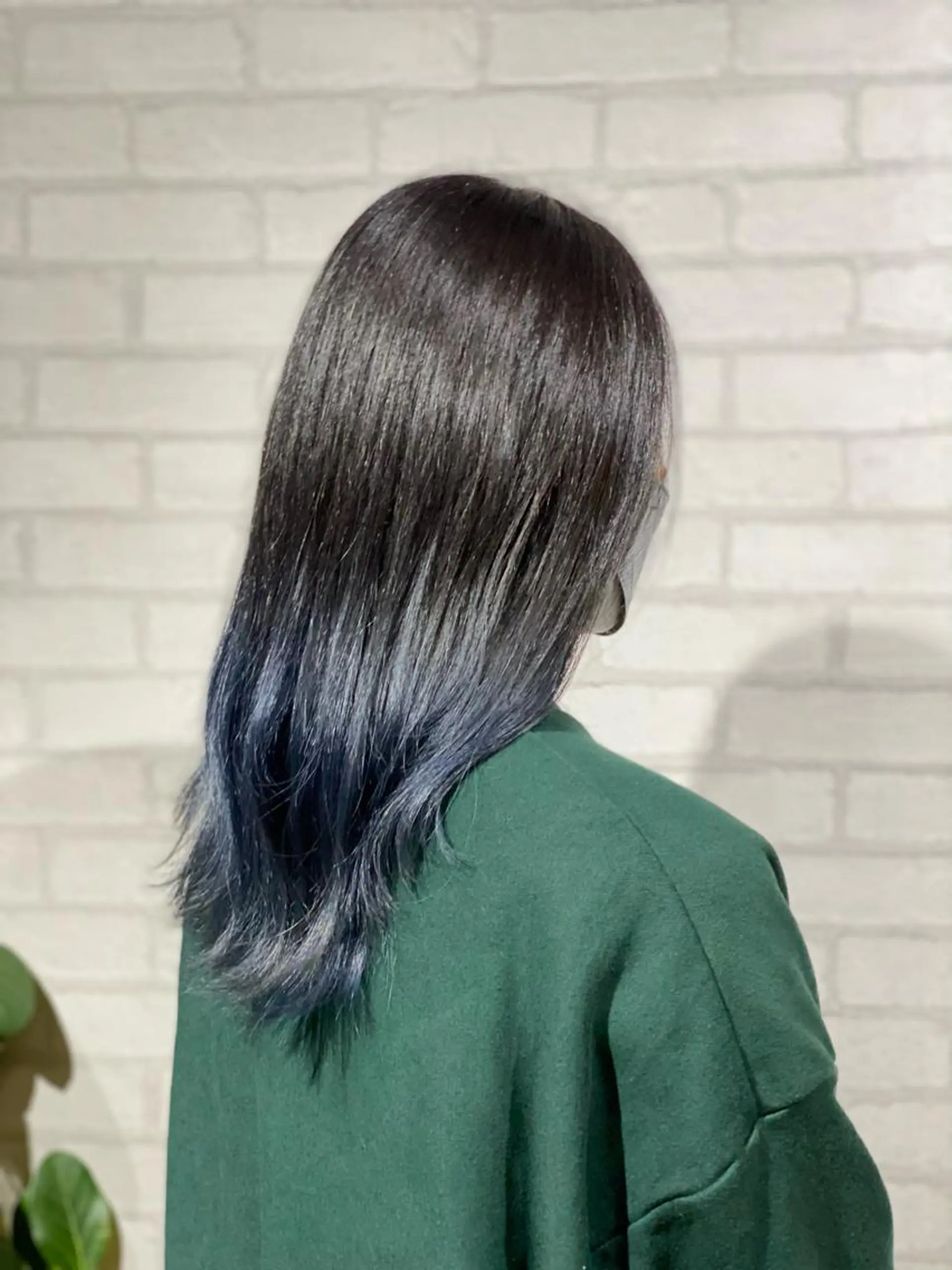 ロング カラー ブルーカラー グラデーションカラー カット ヘアカラー ✨ハイトーン カラー福岡拓也✨のヘアスタイル