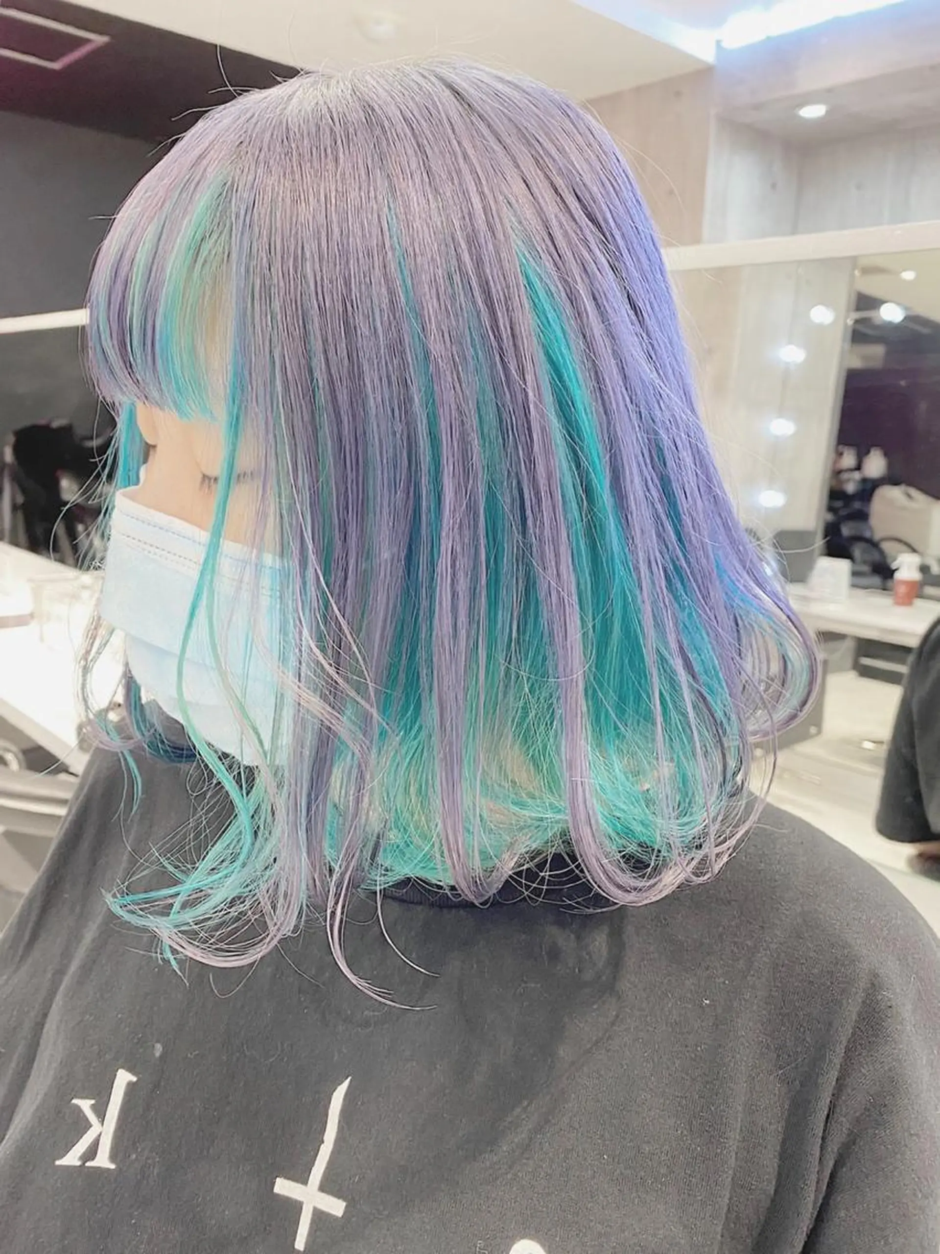ショート カラー ヘアアレンジ ヘアカラー トリートメント ヘアセット ♡🩰 Nanaka🩰♡のヘアスタイル