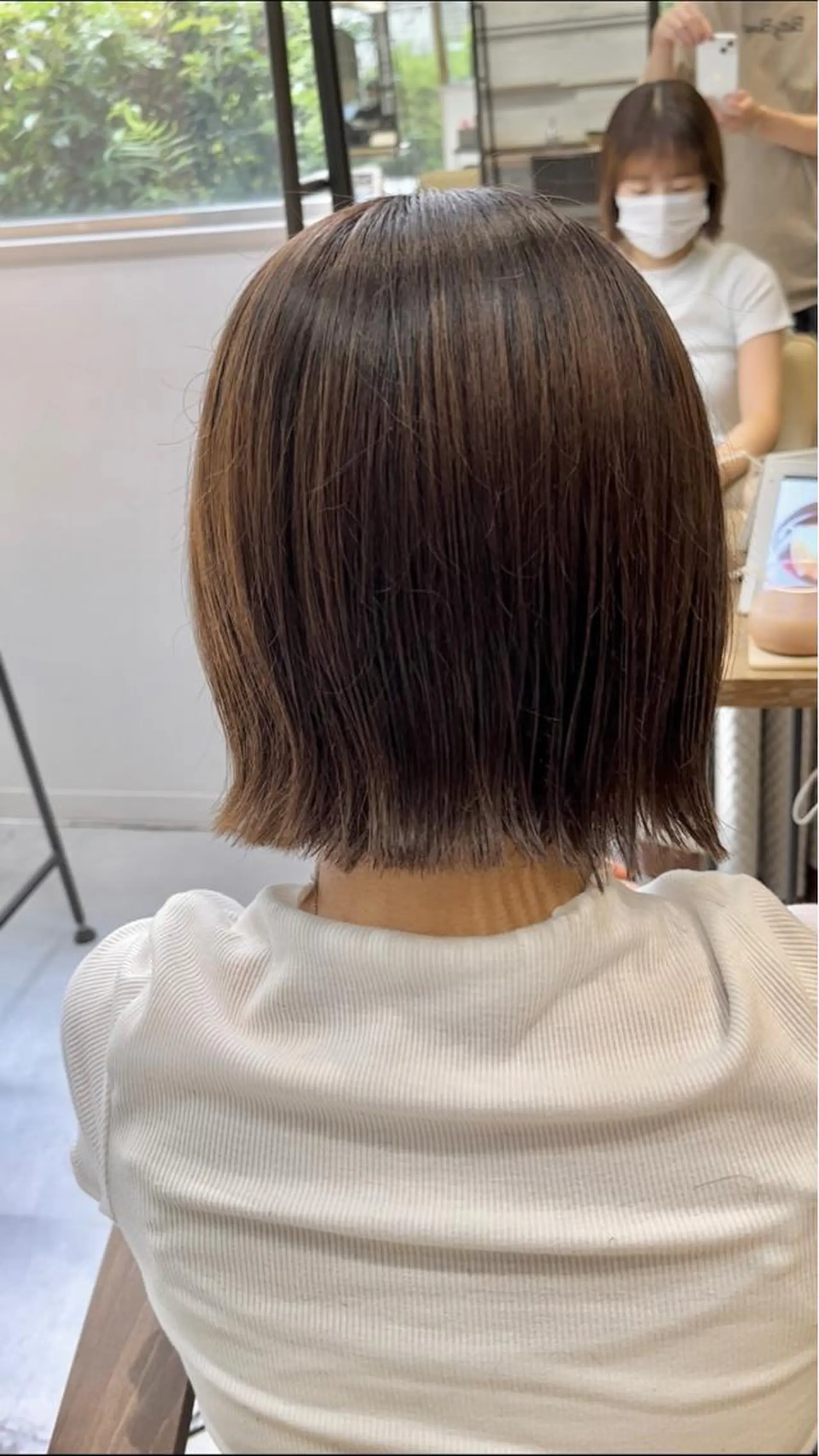 ショート 縮毛矯正/髪質改善 斉藤春のヘアスタイル