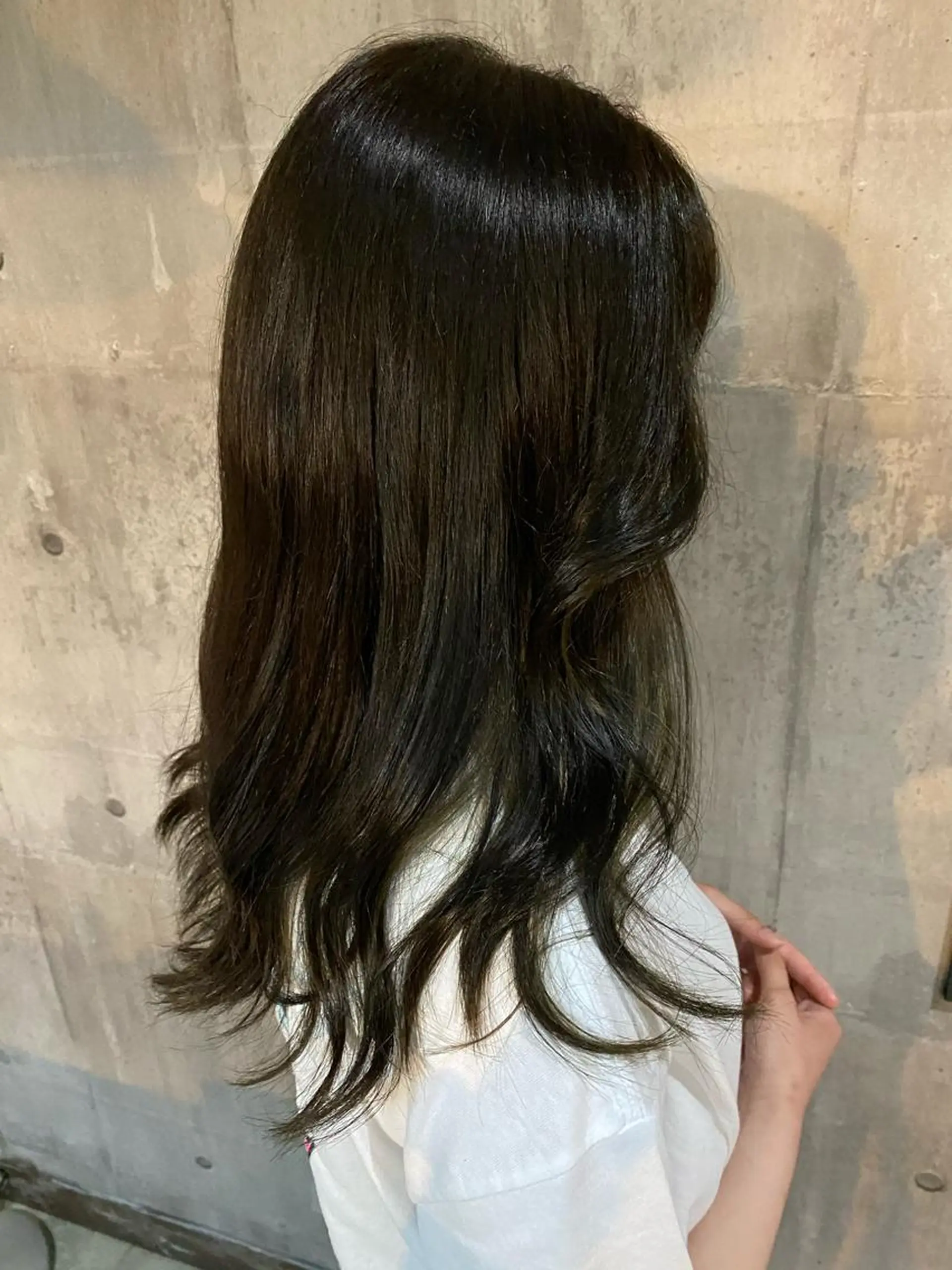 セミロング ヘアカラー hair salon Riccio所属・Miyazaki Kaedeのヘアスタイル