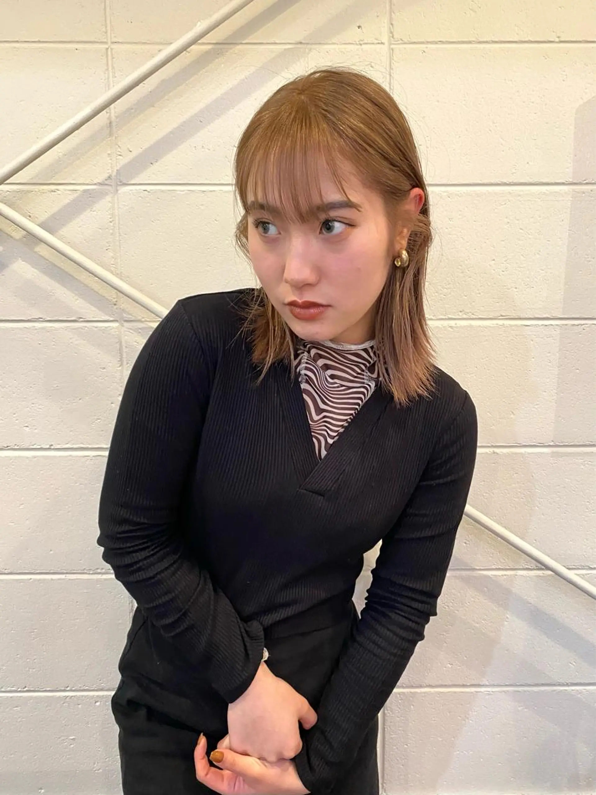 カラー カット ヘアカラー トリートメント iru所属・mi kiのヘアスタイル