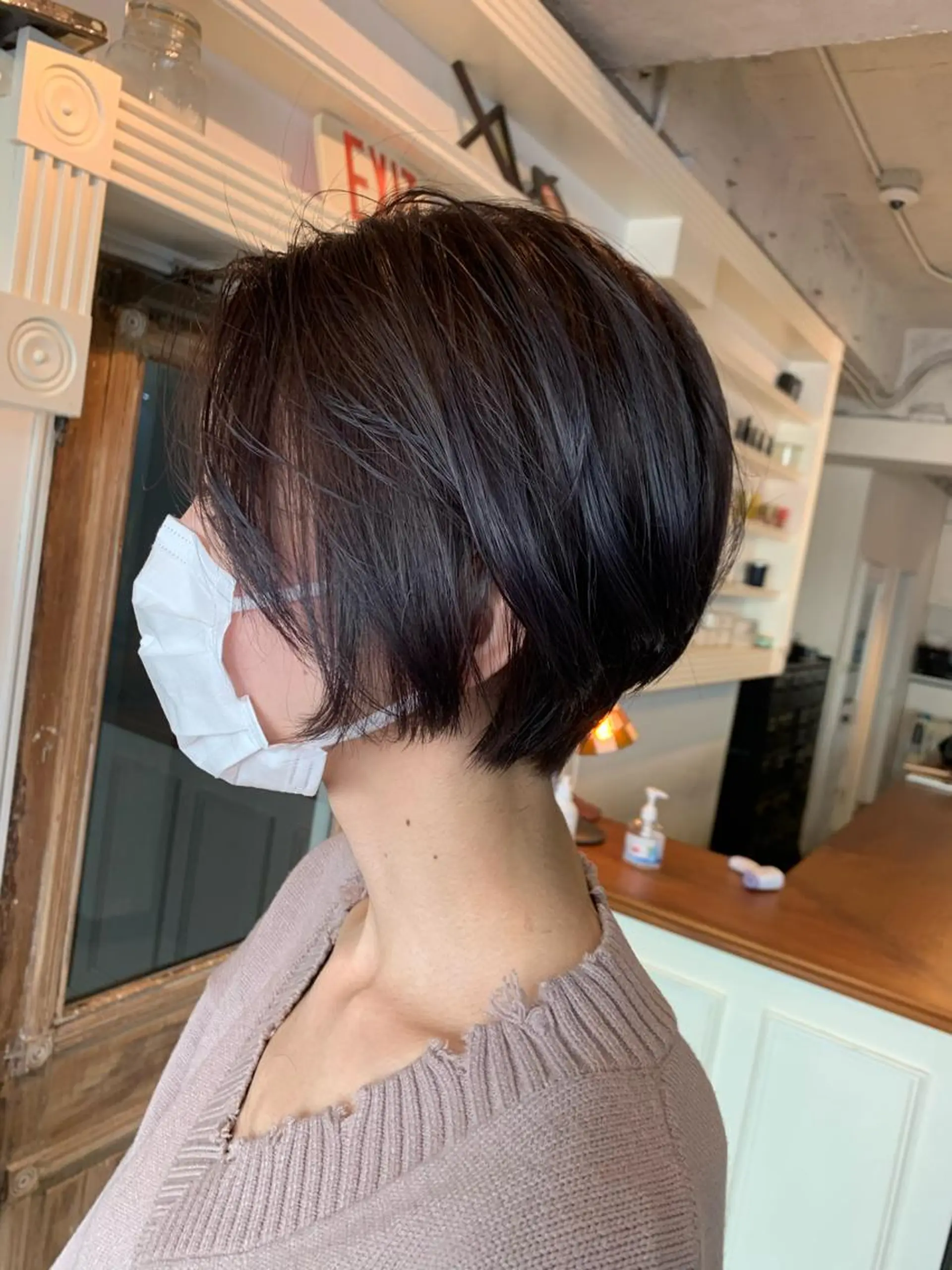 ショート 丸みショート ショートヘア カット ヘアカラー トリートメント ヘッドスパ ヘアセット 大宮/山口 竣也のヘアスタイル