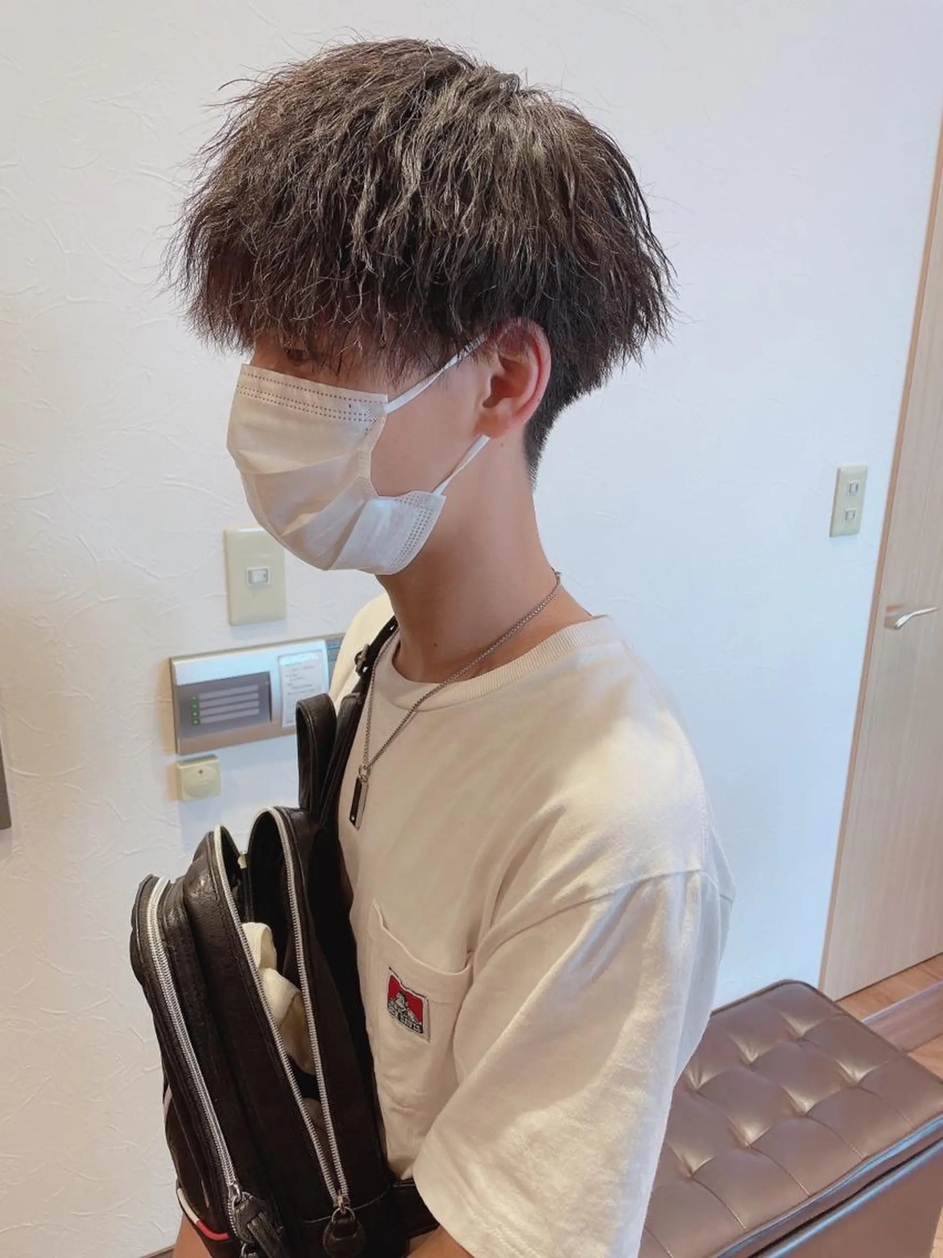 ショート パーマ ヘアアレンジ メンズ メンズZina代表 田端 麗治のヘアスタイル