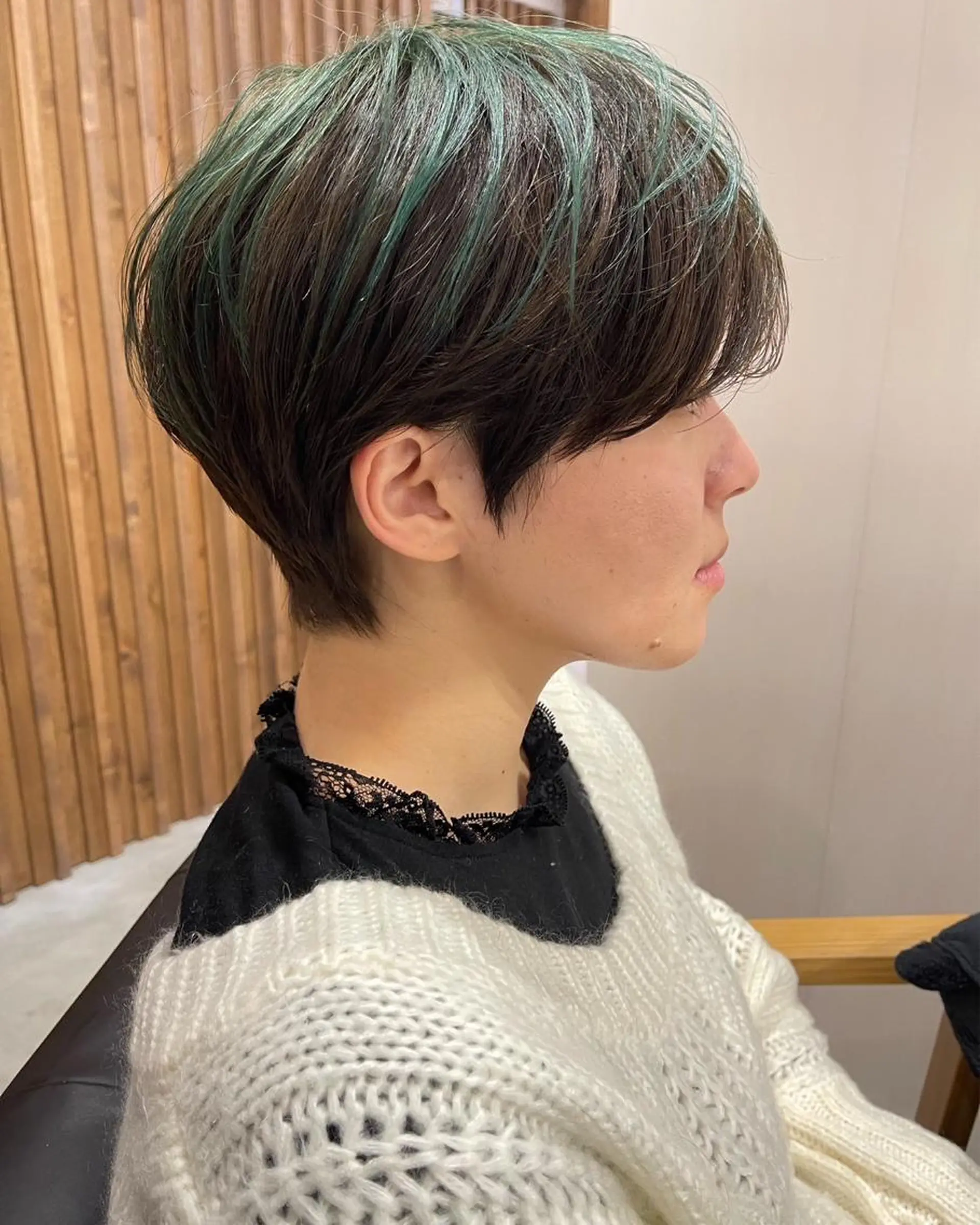 ショート 北新地/縮毛矯正 /あやなのヘアスタイル