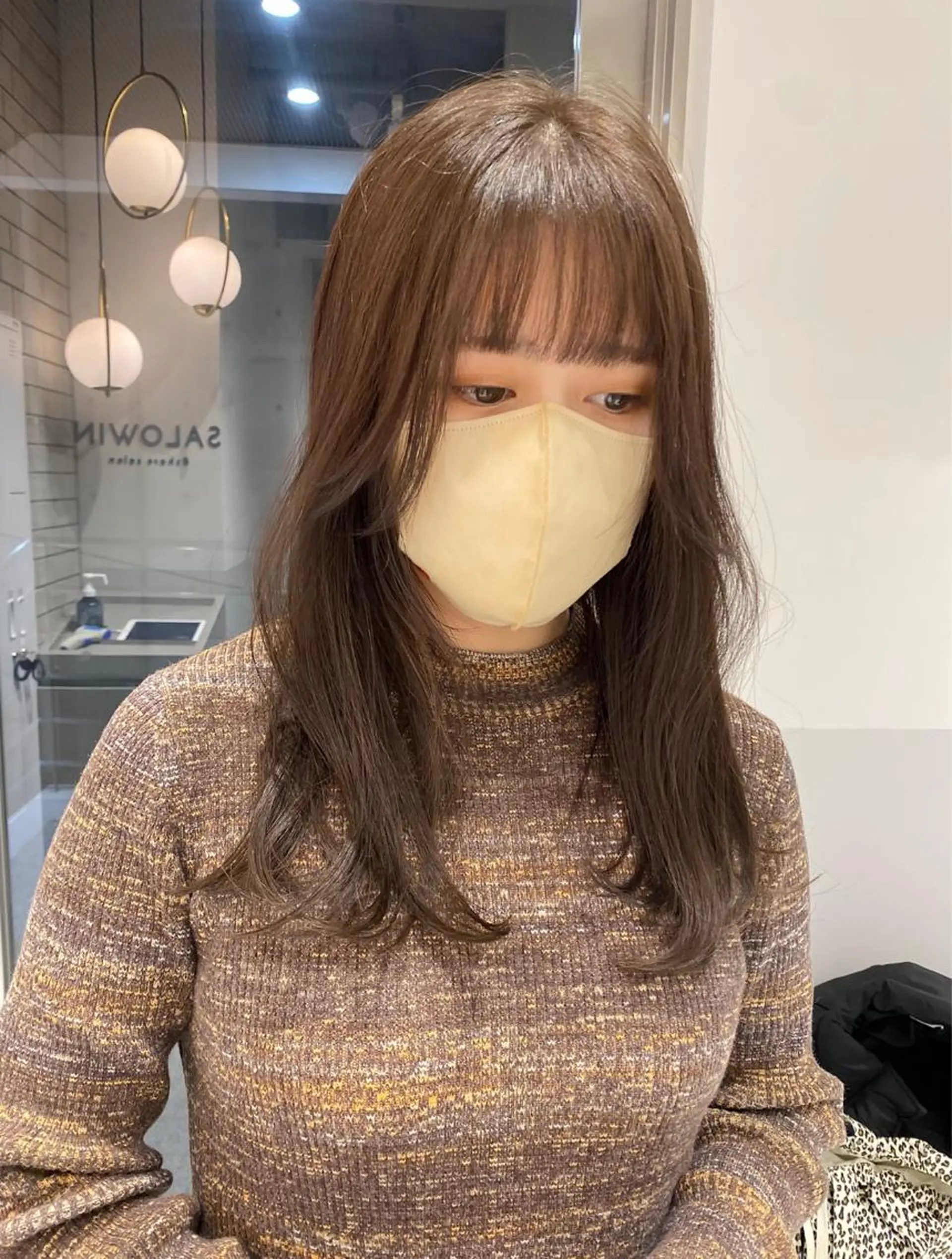 ロング カット ヘアカラー トリートメント SALOWIN下北No.R店所属・୨୧柔らかいカラー nozomi ୨୧のヘアスタイル