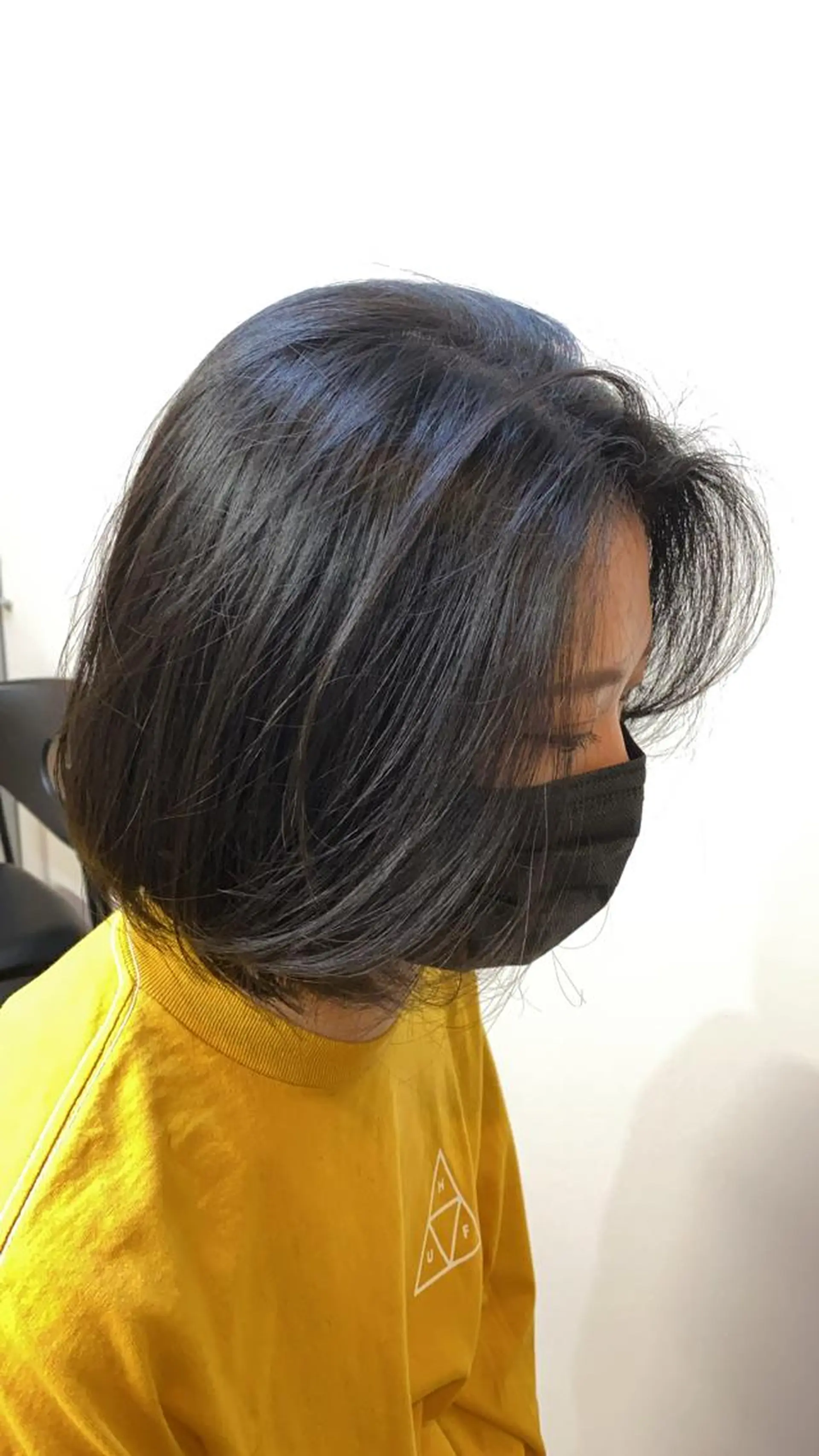 ミディアム ボブ タンバルモリ 韓国風ヘア MAAT所属 AKANEのヘアスタイル