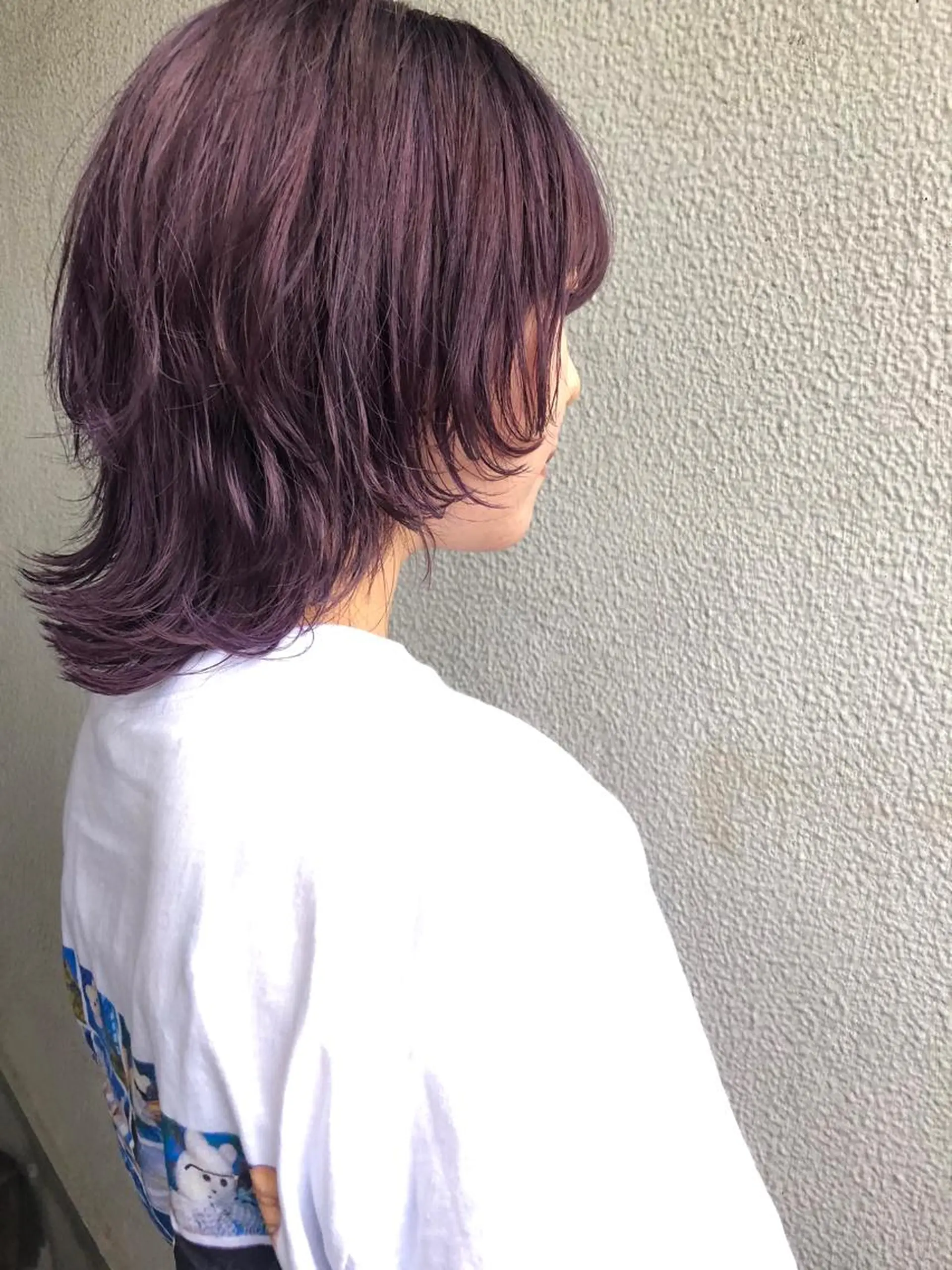 ミディアム 森本裕/オーナー/ スパイラルパーマのヘアスタイル