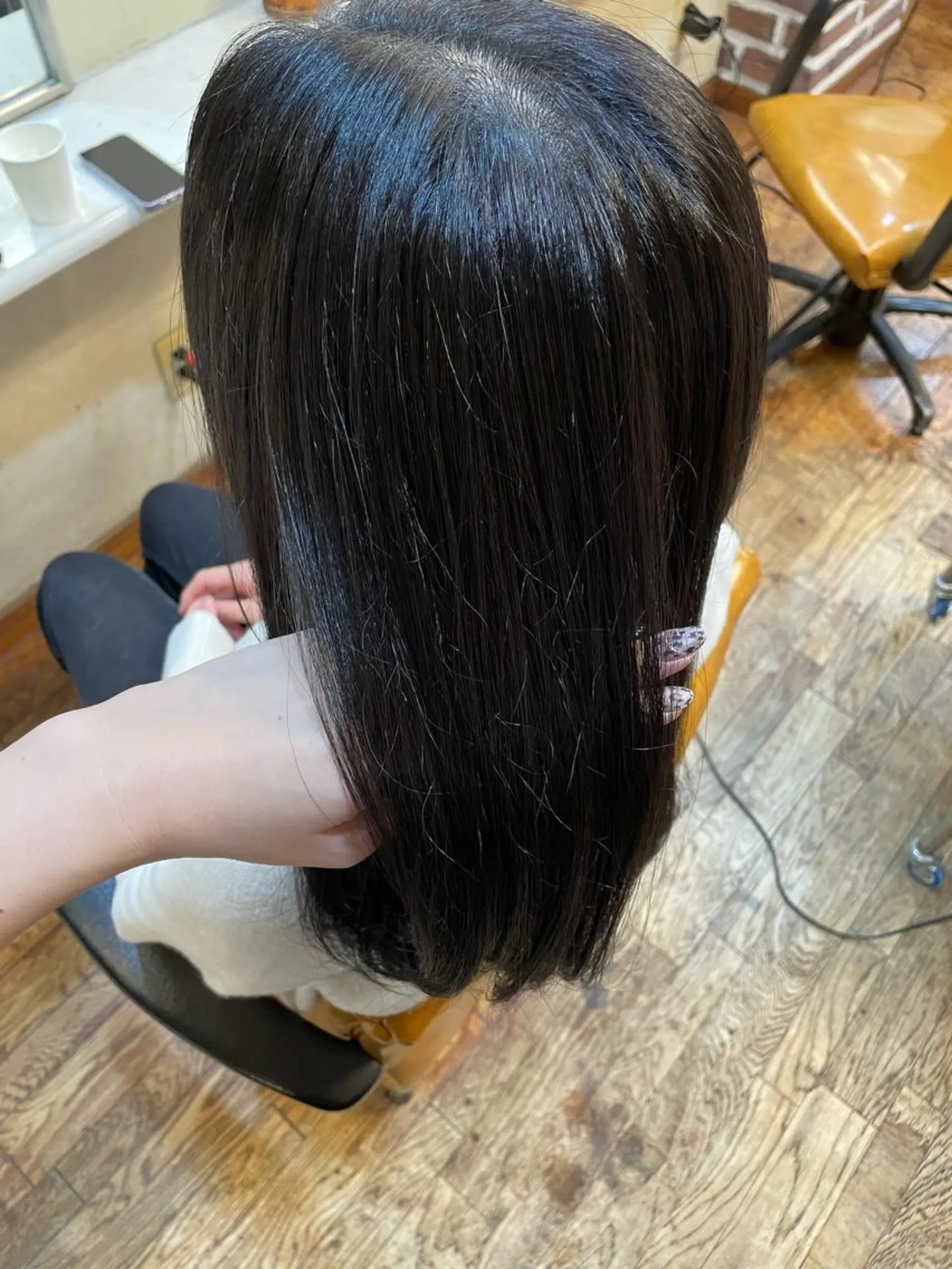 カラー GIMMICK pasha所属・asumi/栄/ハイ トーン/ブリーチ/のヘアスタイル