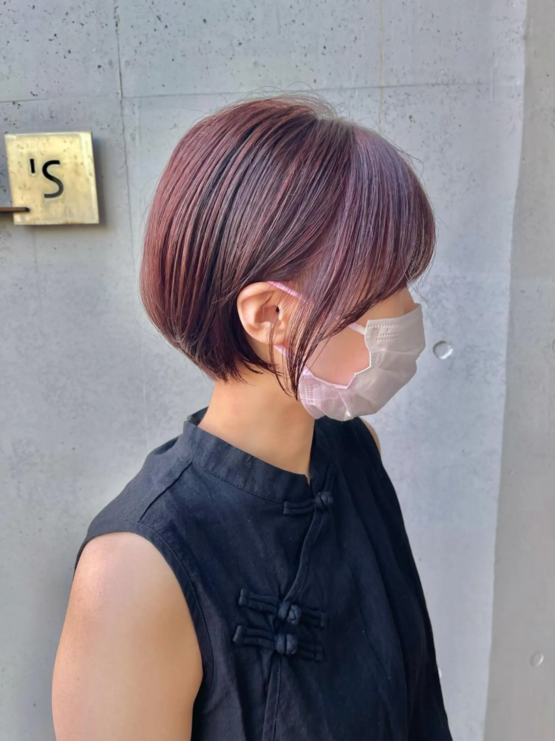 ショート カラー AUBE HAIR sereine　オーブヘアー　セレーヌ所属・💐くびれヘア/艶髪 山根　禎章のヘアスタイル