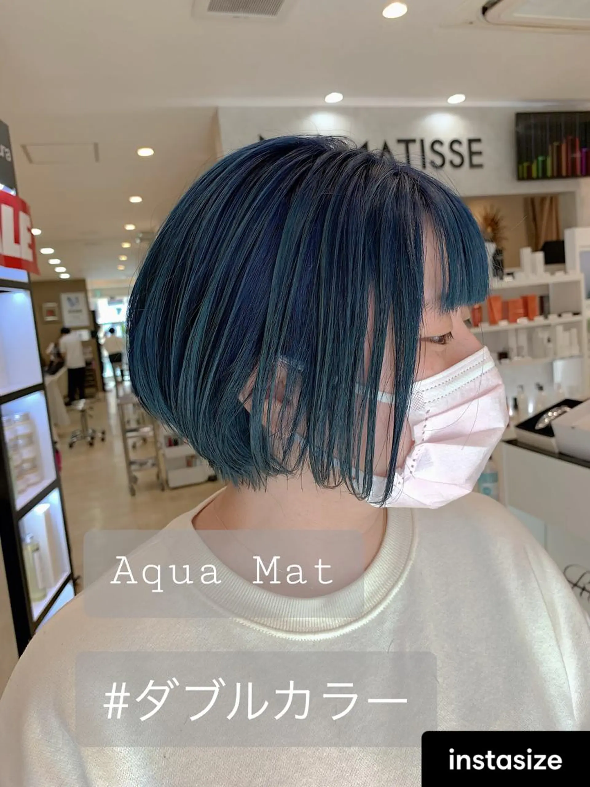 ショート カット ヘアカラー トリートメント 西新/siohair 似合わせ/石尾刻矢のヘアスタイル