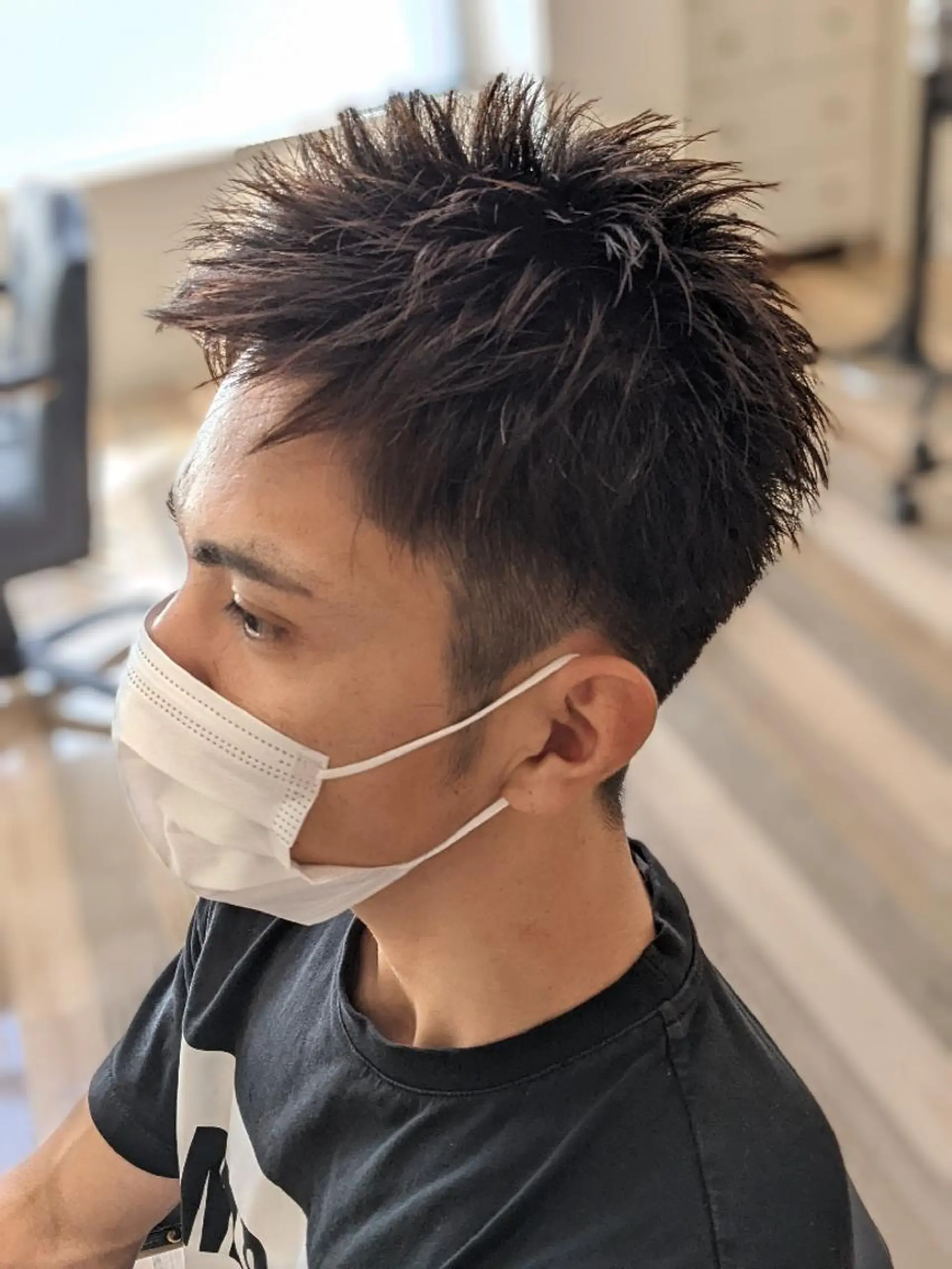 ショート メンズ ツーブロック 刈り上げ ショートヘア Russo(ルッソ)所属・こにし/蒲生四丁目 /髪質改善/スパのヘアスタイル