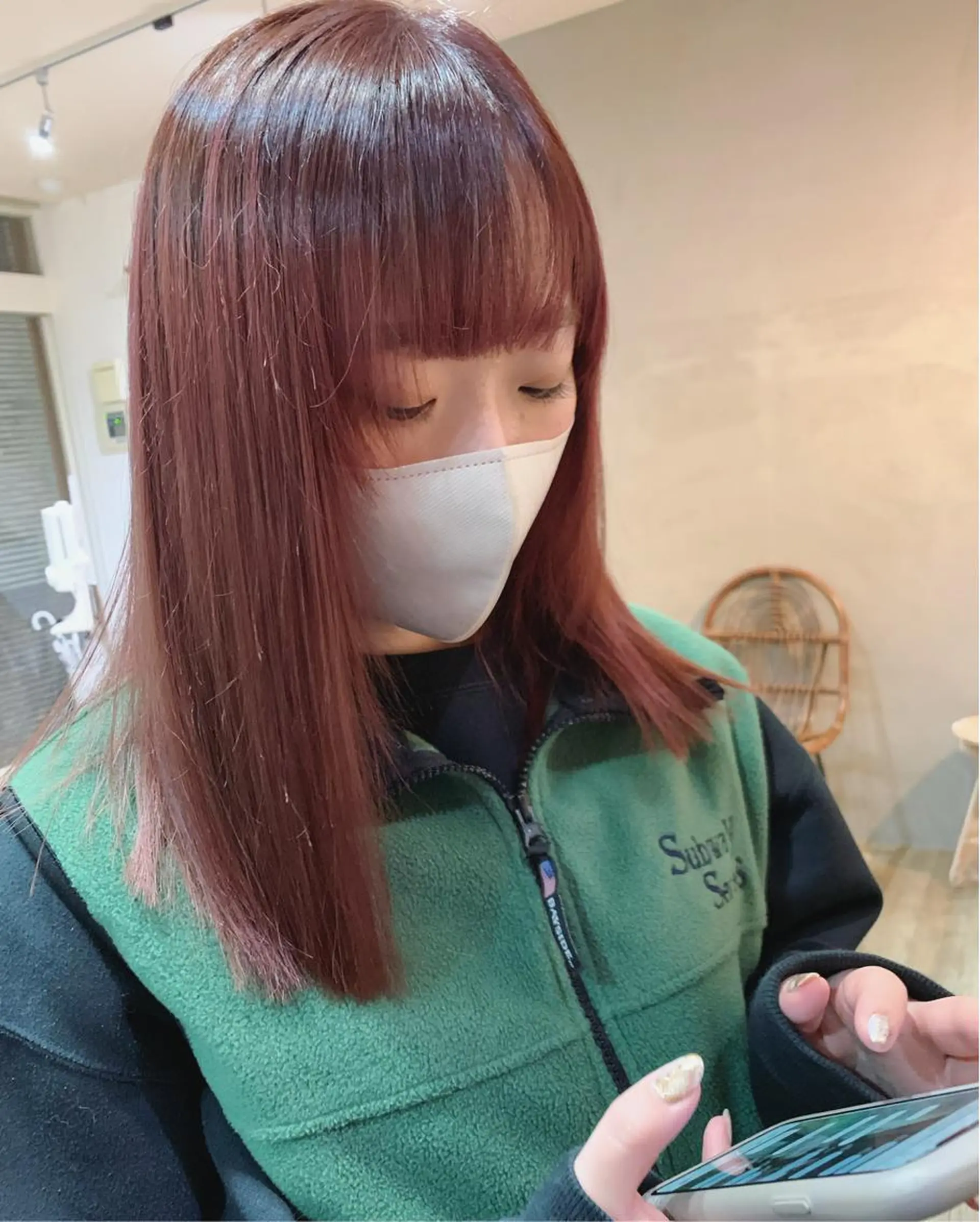 ミディアム OLTI所属・中村 勇星のヘアスタイル