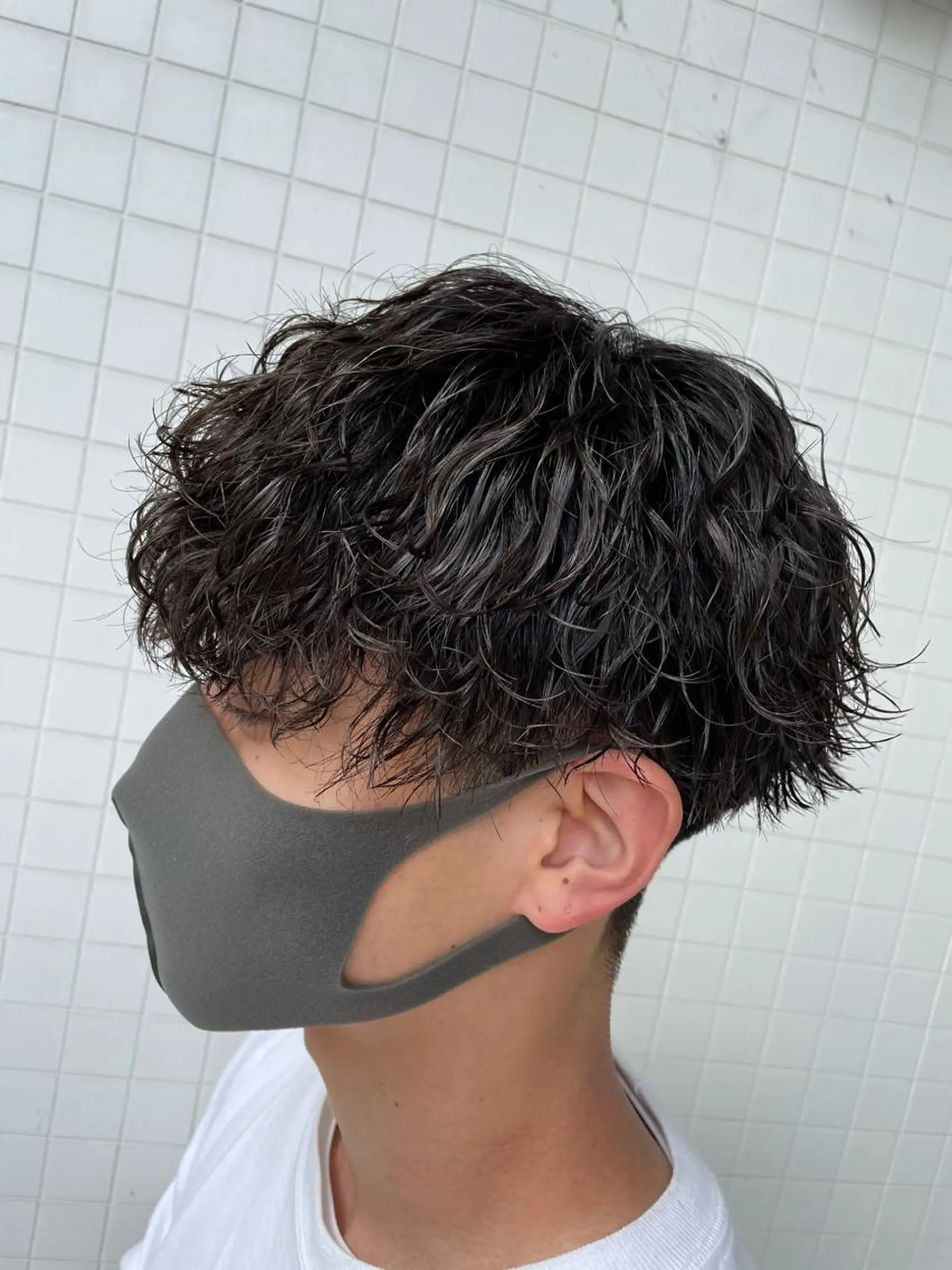パーマ メンズ カット パーマ fifth大川 尚輝のヘアスタイル