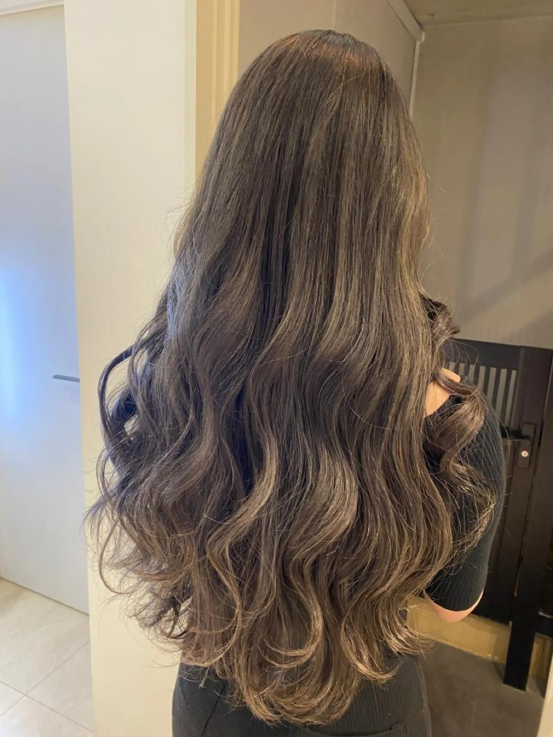 ロング カラー 🌈評価No.1🌈 艶髪カラー❌エクステのヘアスタイル