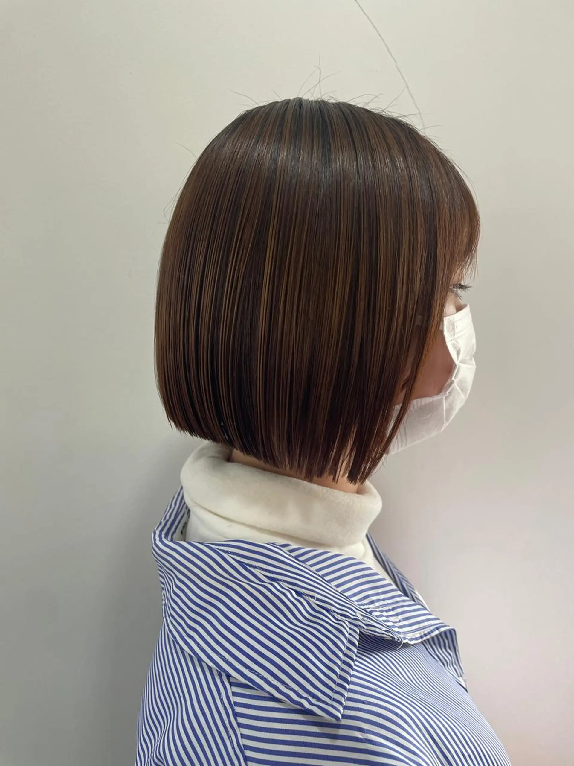 ショート ボブ 塔崎 りこのヘアスタイル