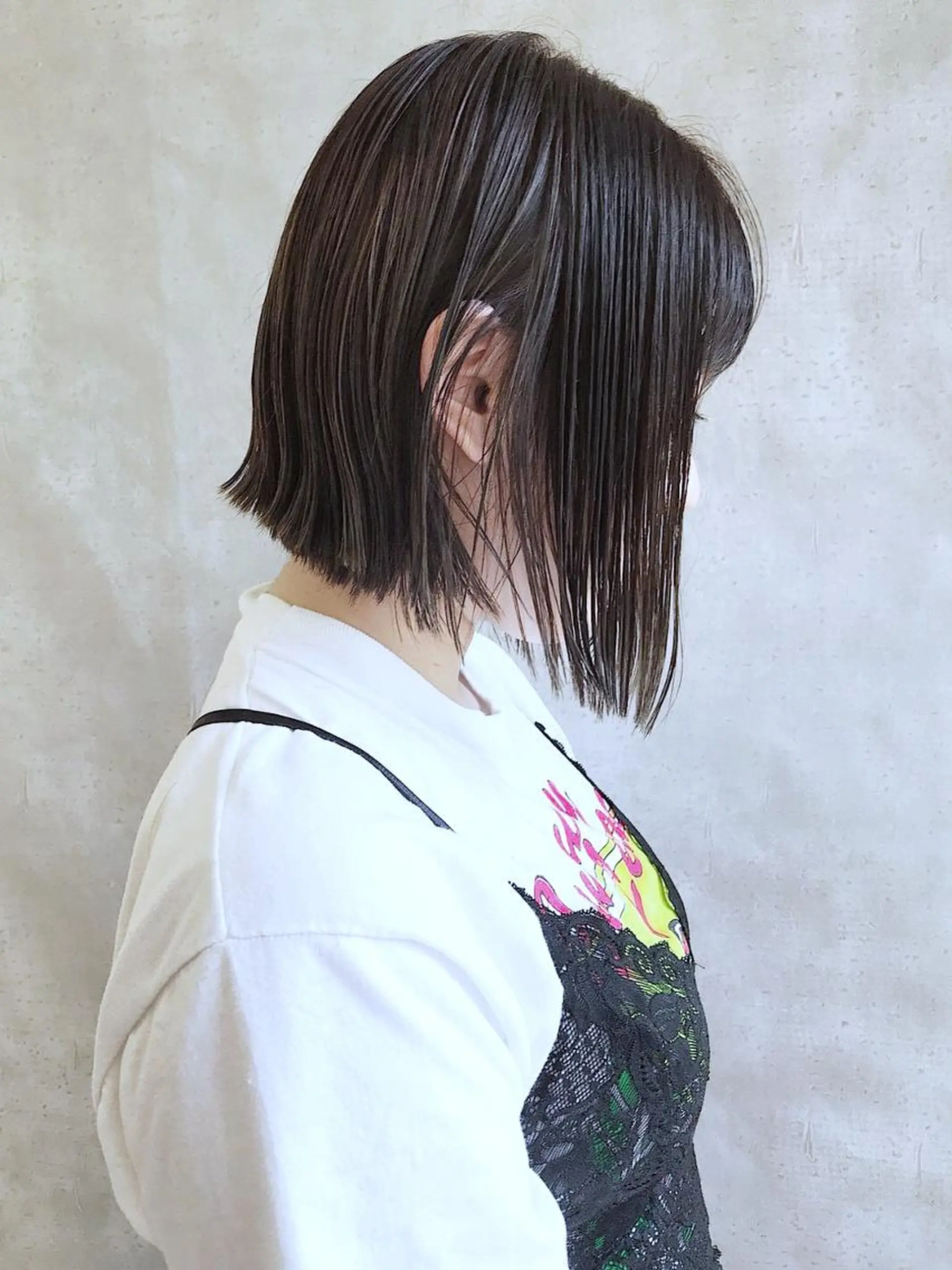 ショート カラー アディクシーカラー ブリーチ ケアブリーチ ダブルカラー ハイライトカラー MOU namba ムウナンバのヘアスタイル