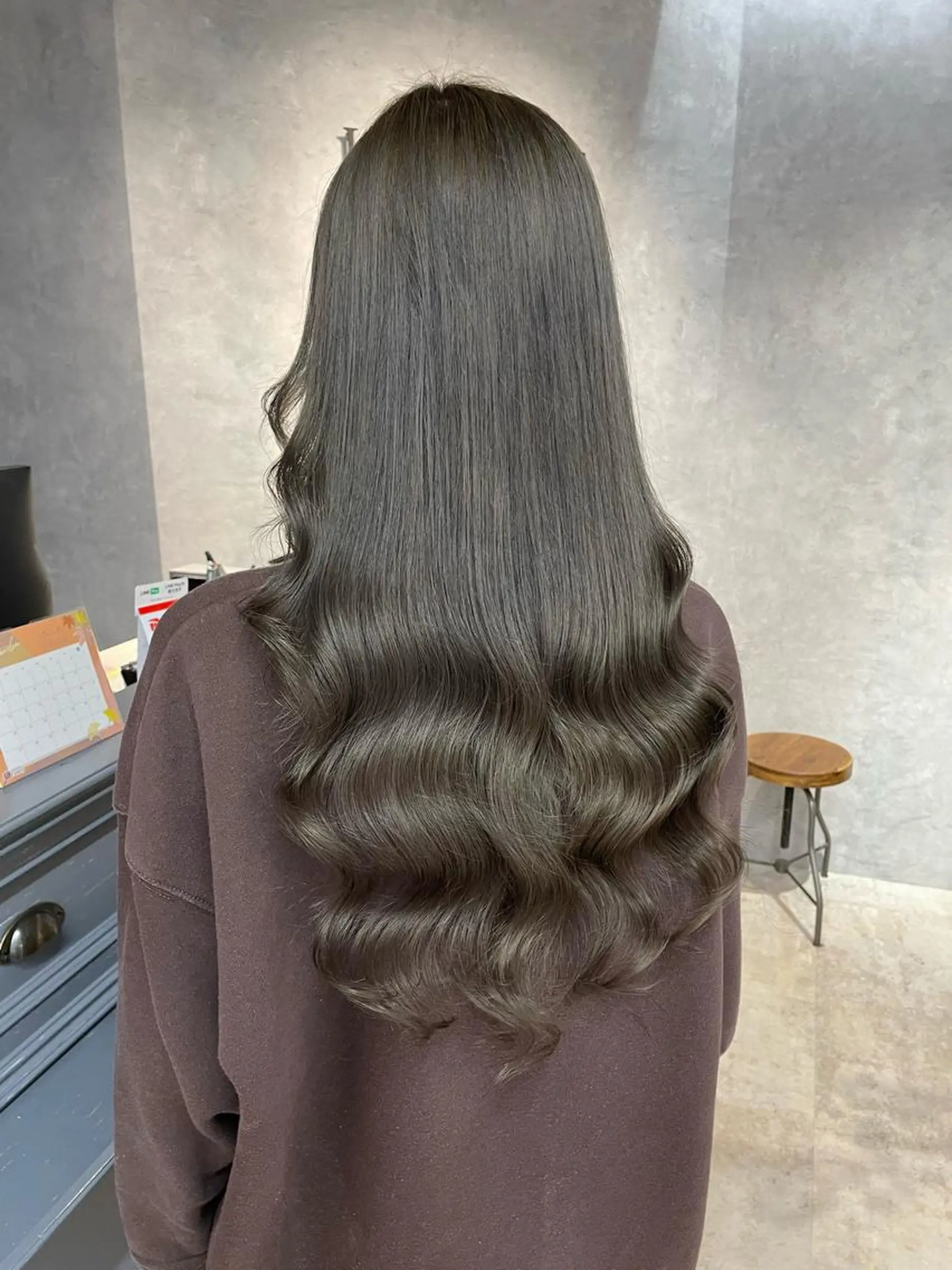 ロング Cielro【 シェイロ 】所属・Cielro/ダブル カラー/西田咲希のヘアスタイル