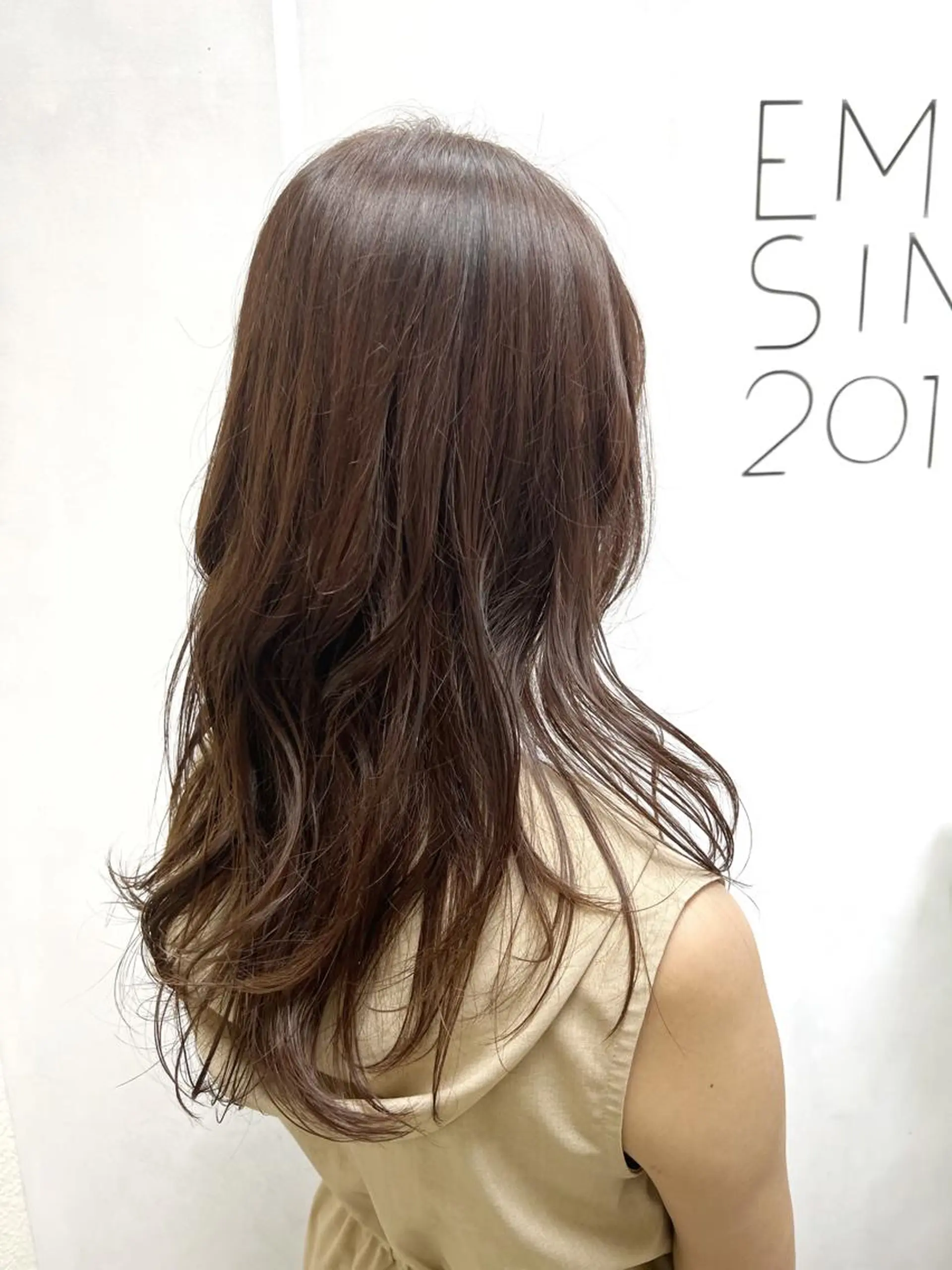 ロング カラー ブラウンカラー ピンクカラー ピンクブラウン 🦋.*˚オタク美容 師アキバノノカ🦋のヘアスタイル