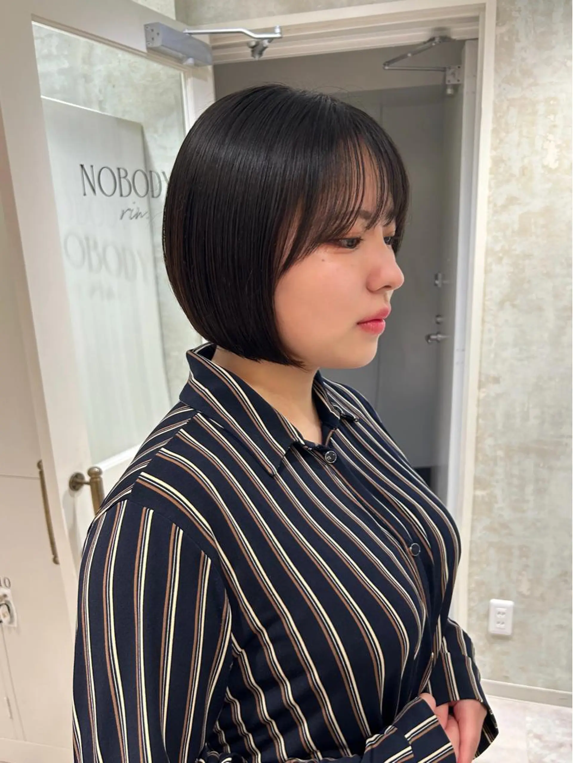 ショート ボブ カット SHISEI所属・小野 明日香のヘアスタイル
