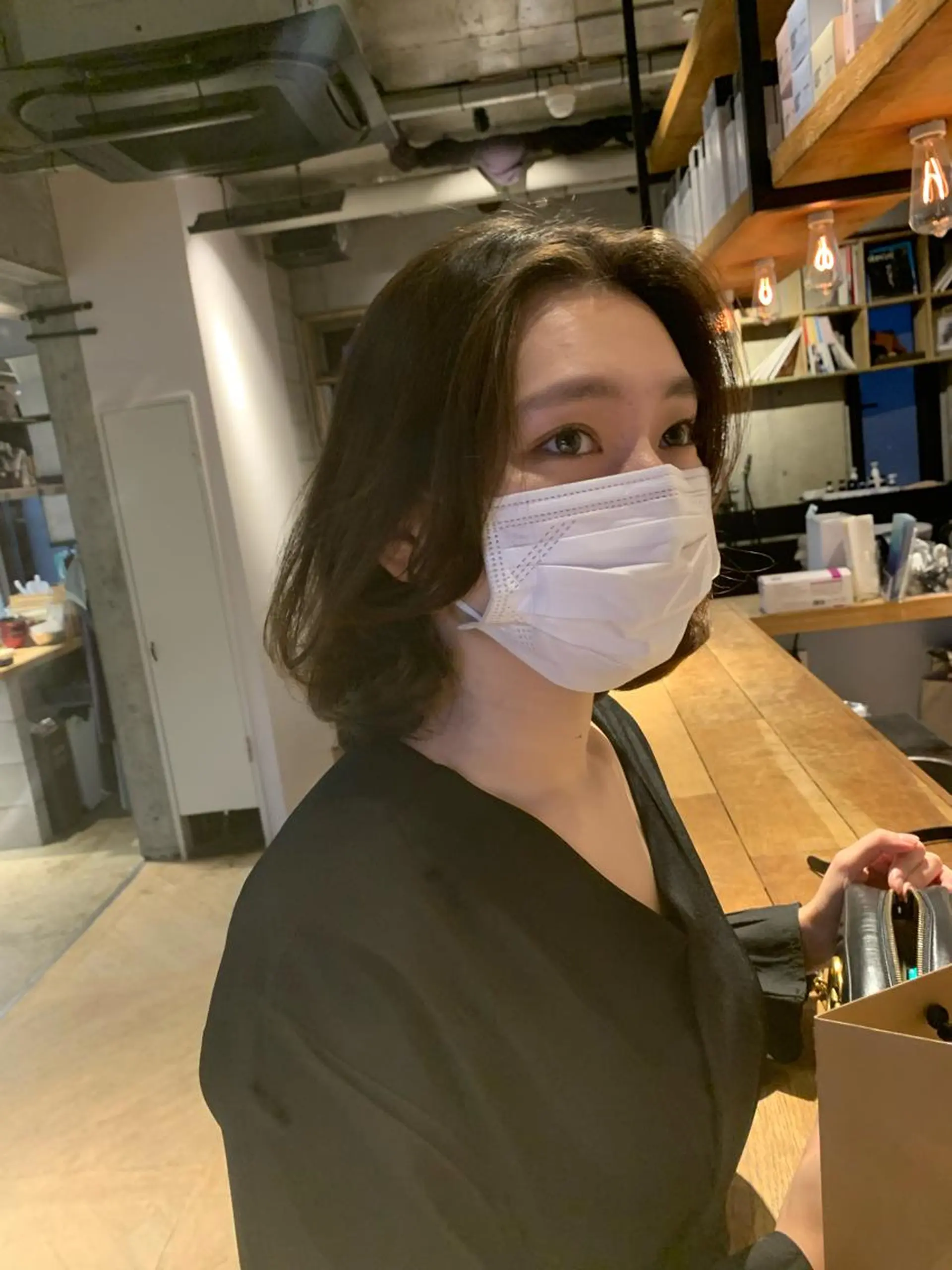 ミディアム パーマ ally hairsalon所属・Emi .のヘアスタイル